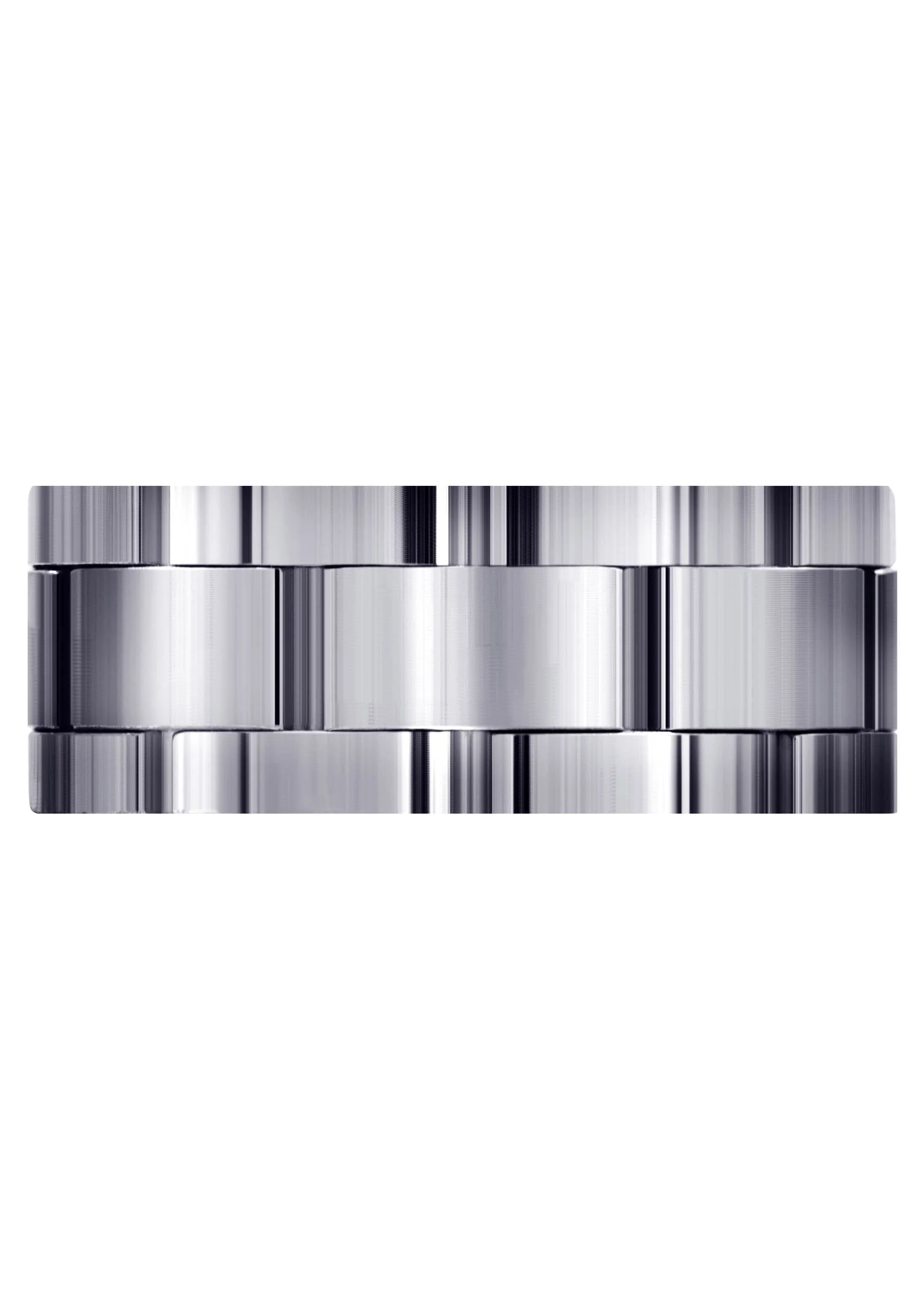 Fancy Carved Contemporary Mens Wedding Band | Satin Finish (Jace) - Image 2
