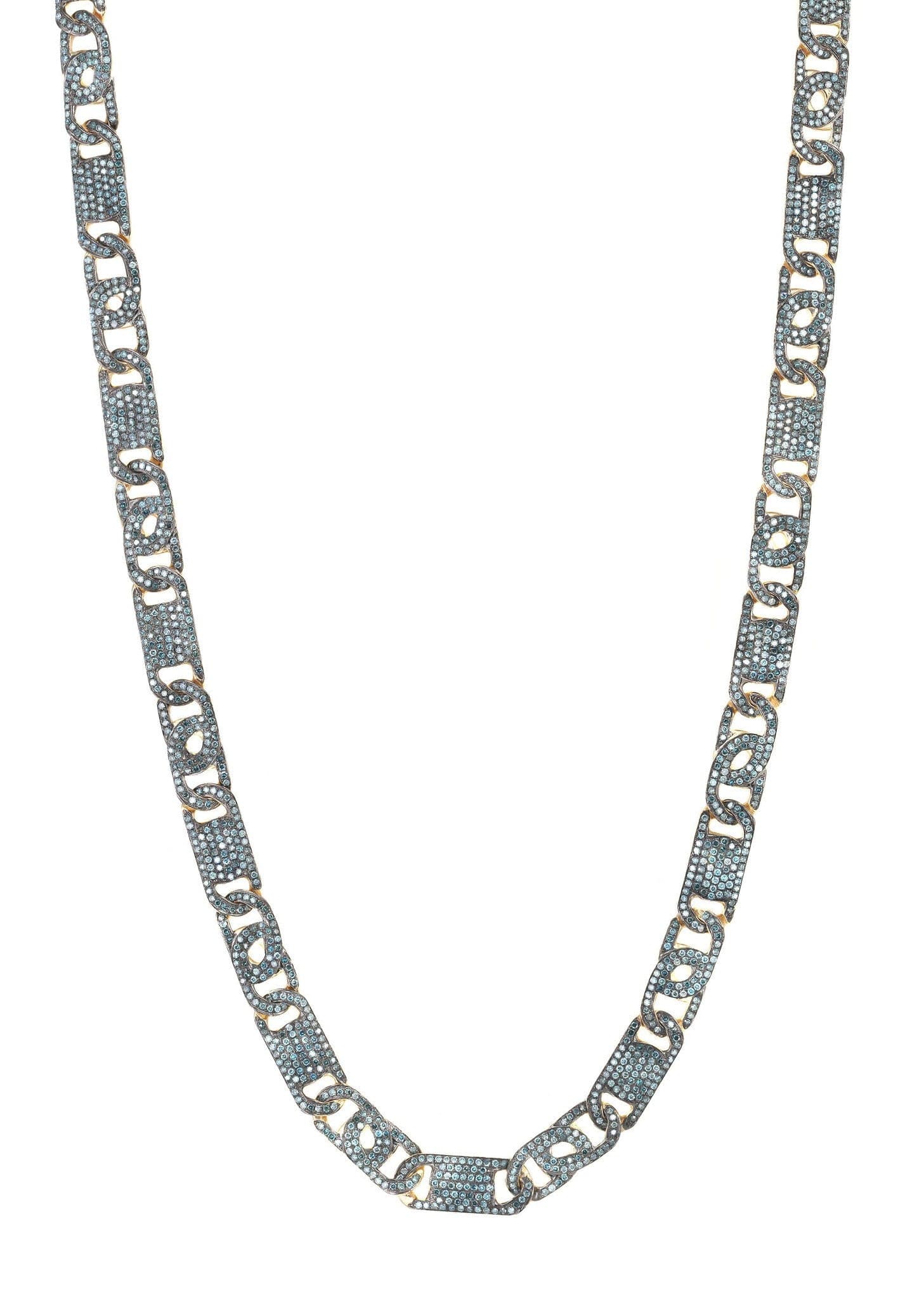 Fancy Link Chain | 9.41 Carats | 8 Mm Width | 24 Inch Length - Image 4