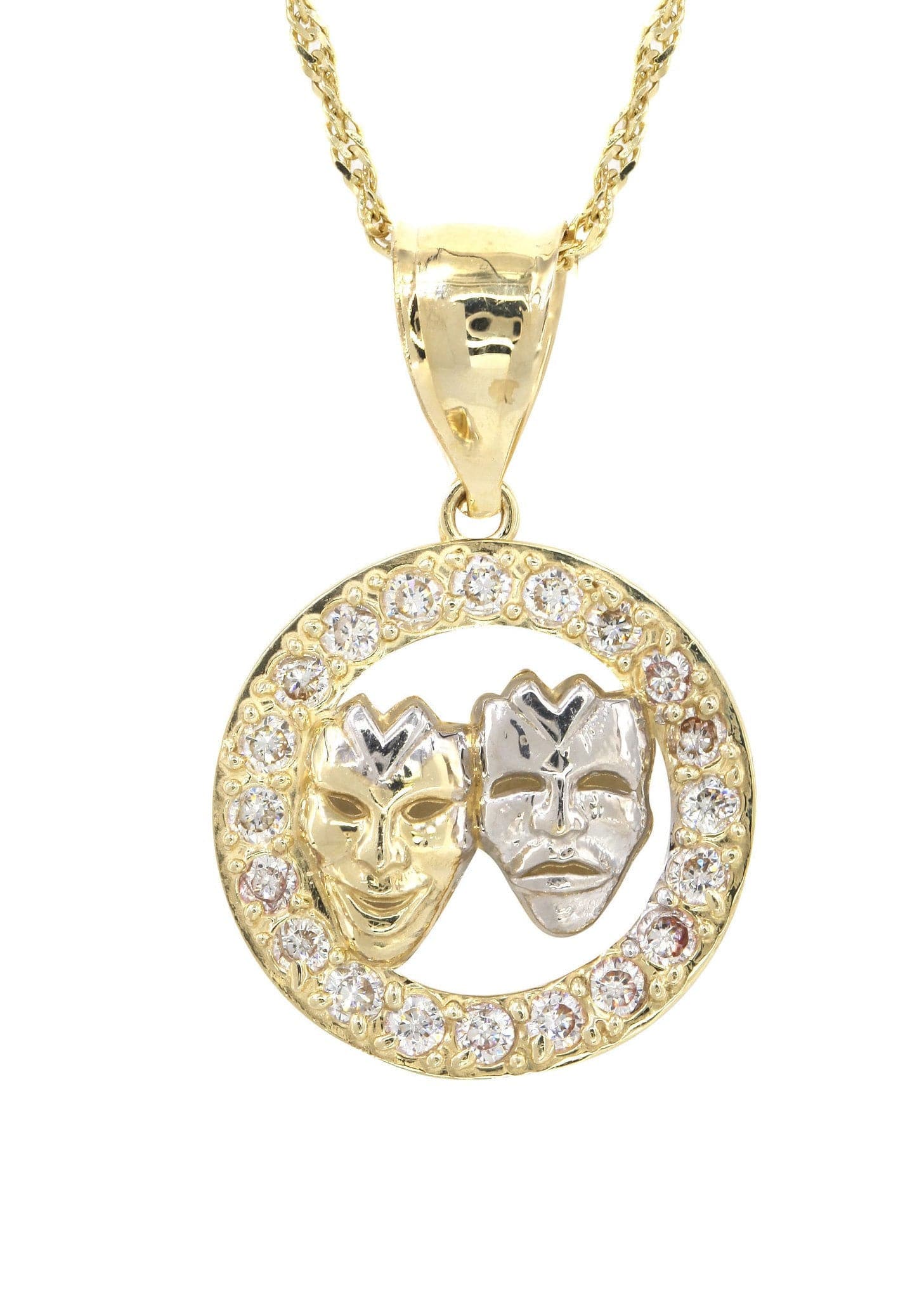 10K Yellow Gold Fancy Link  Theater Necklace | Appx. 5.8 Grams - Image 2