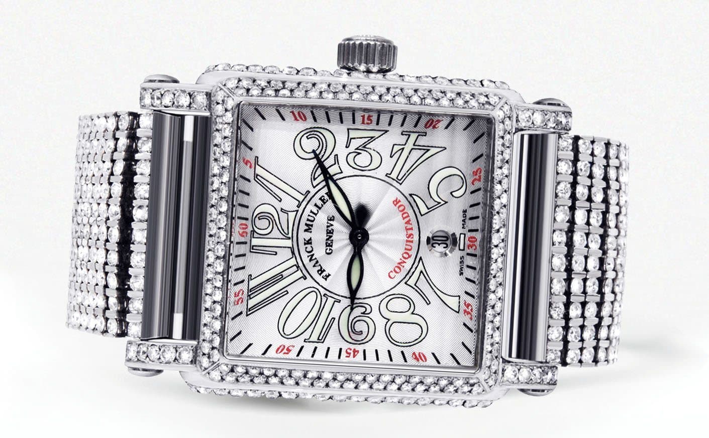 Diamond Franck Muller Conquistador Cortez | Stainless Steel | 45 Mm - Image 3