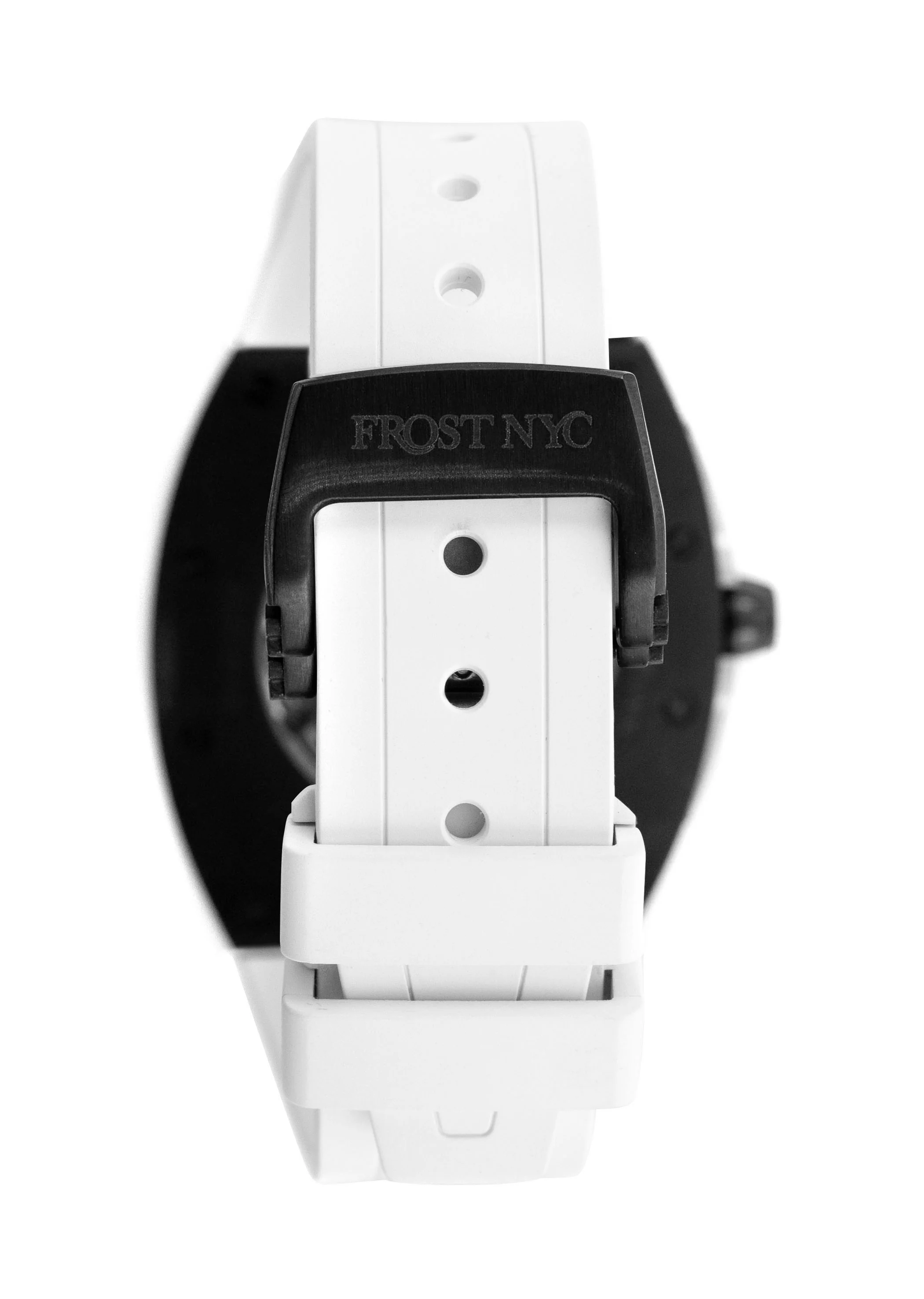 Frost NYC Mens Watch - Automatic Skeleton Sport Black Watch | FRST-01-SB| White - Image 7