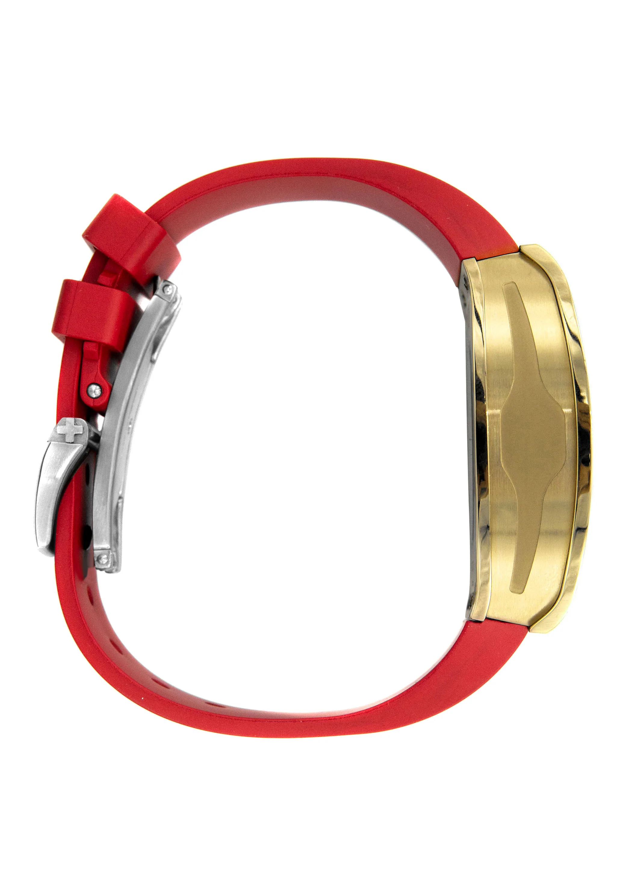 Frost NYC Mens Watch - Automatic Skeleton Sport Gold Watch | FRST-01-CY | Red - Image 5