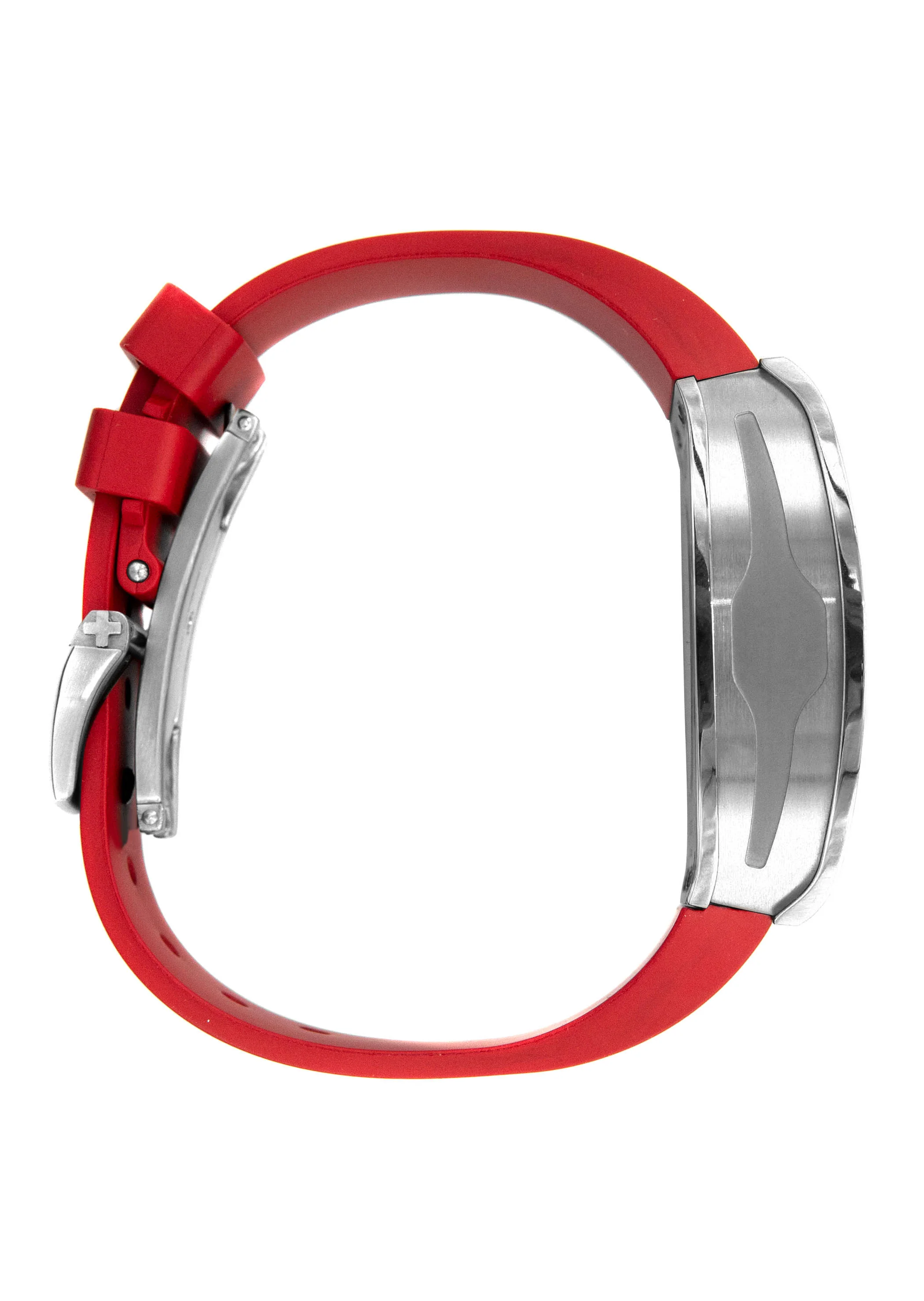 Frost NYC Mens Watch - Automatic Skeleton Stainless Steel Sport Watch | FRST-01-SS | Red - Image 5