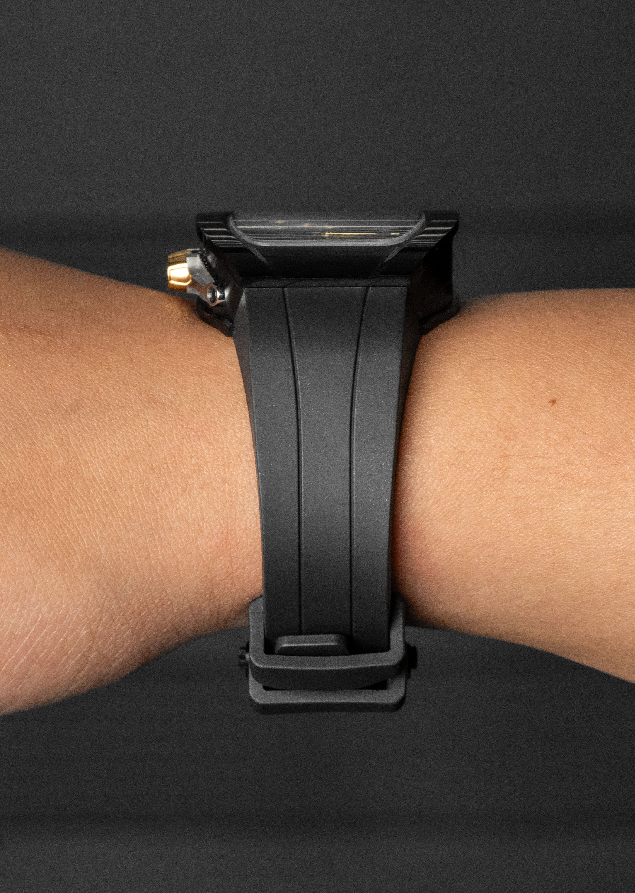 Frost NYC Womens Watch - Automatic Skeleton Black DLC Black| WFRST-01-T-B Black Band | Pre - Sale - Image 3