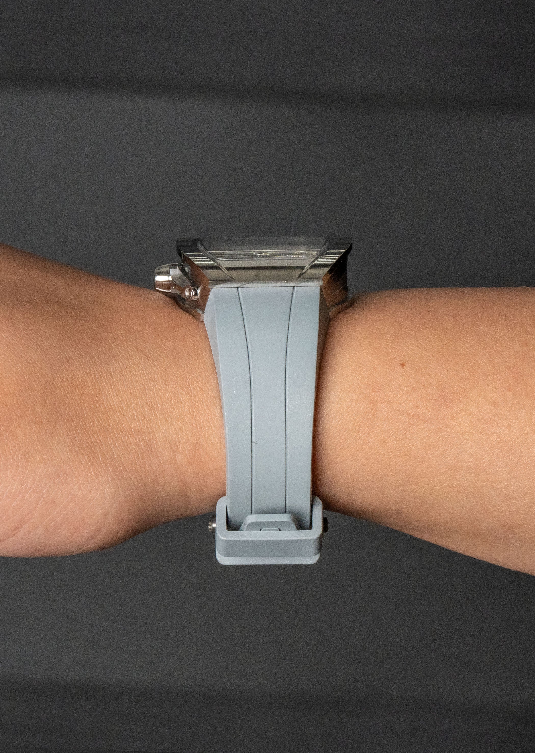 Frost NYC Evolution Women's Watch - Automatic Skeleton Leaves Steel | WFRST-01-LD-S GREY BAND | Pre - Sale - Image 3