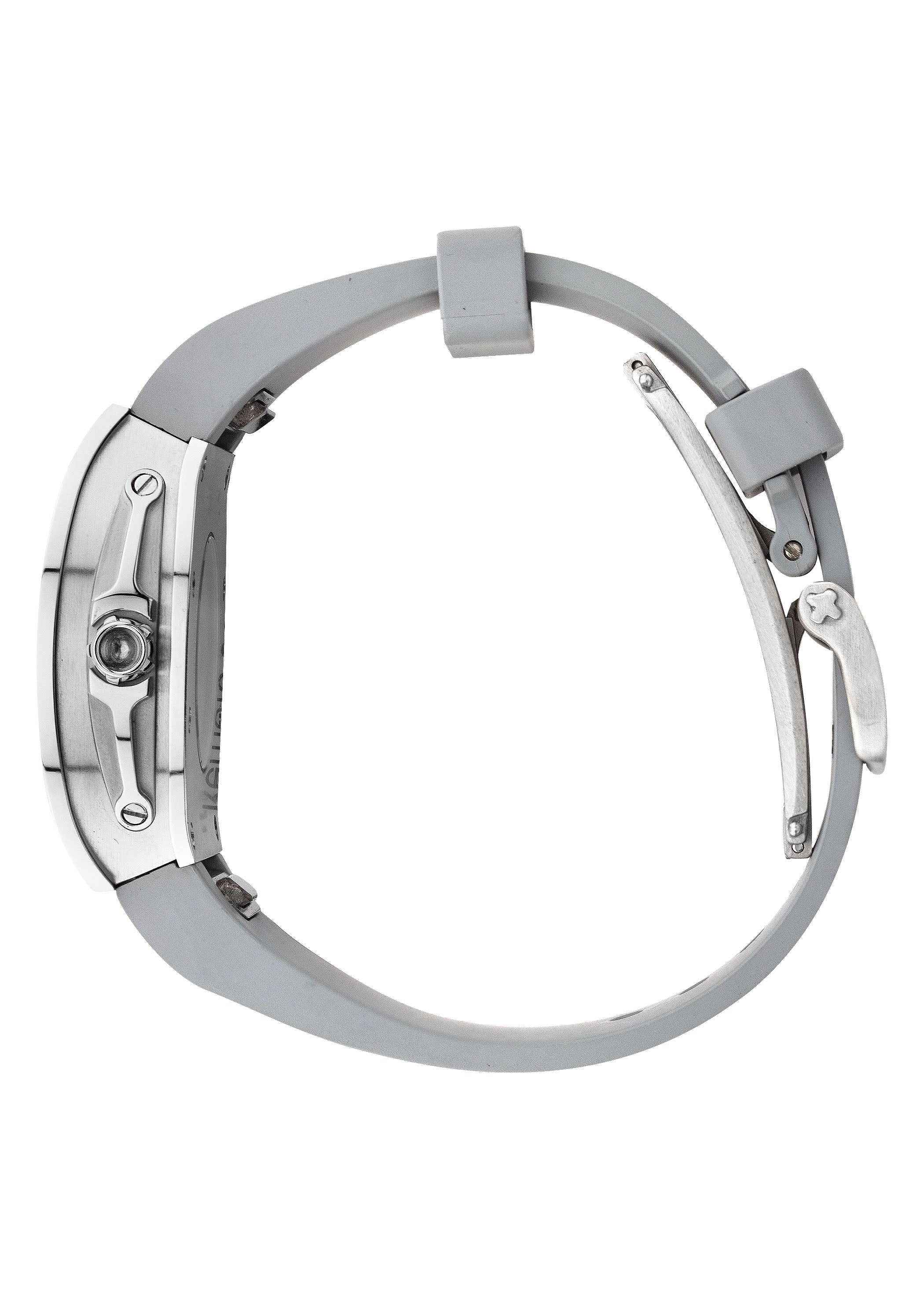 Frost NYC Evolution Women's Watch - Automatic Skeleton Leaves Steel | WFRST-01-LD-S GREY BAND | Pre - Sale - Image 5