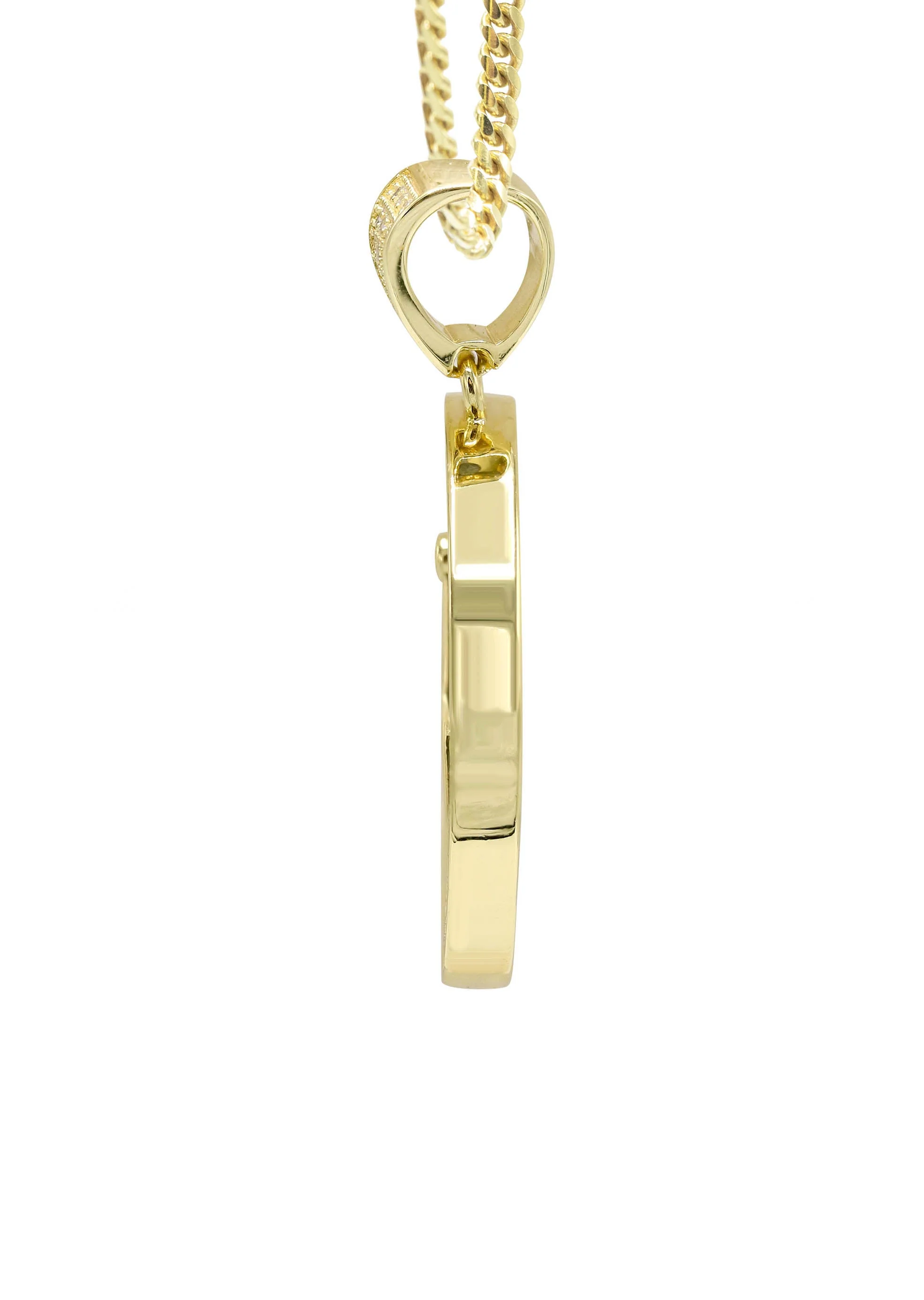 Silver Necklace - Gold Masonic Sign Necklace | 26.4 Grams - Image 4