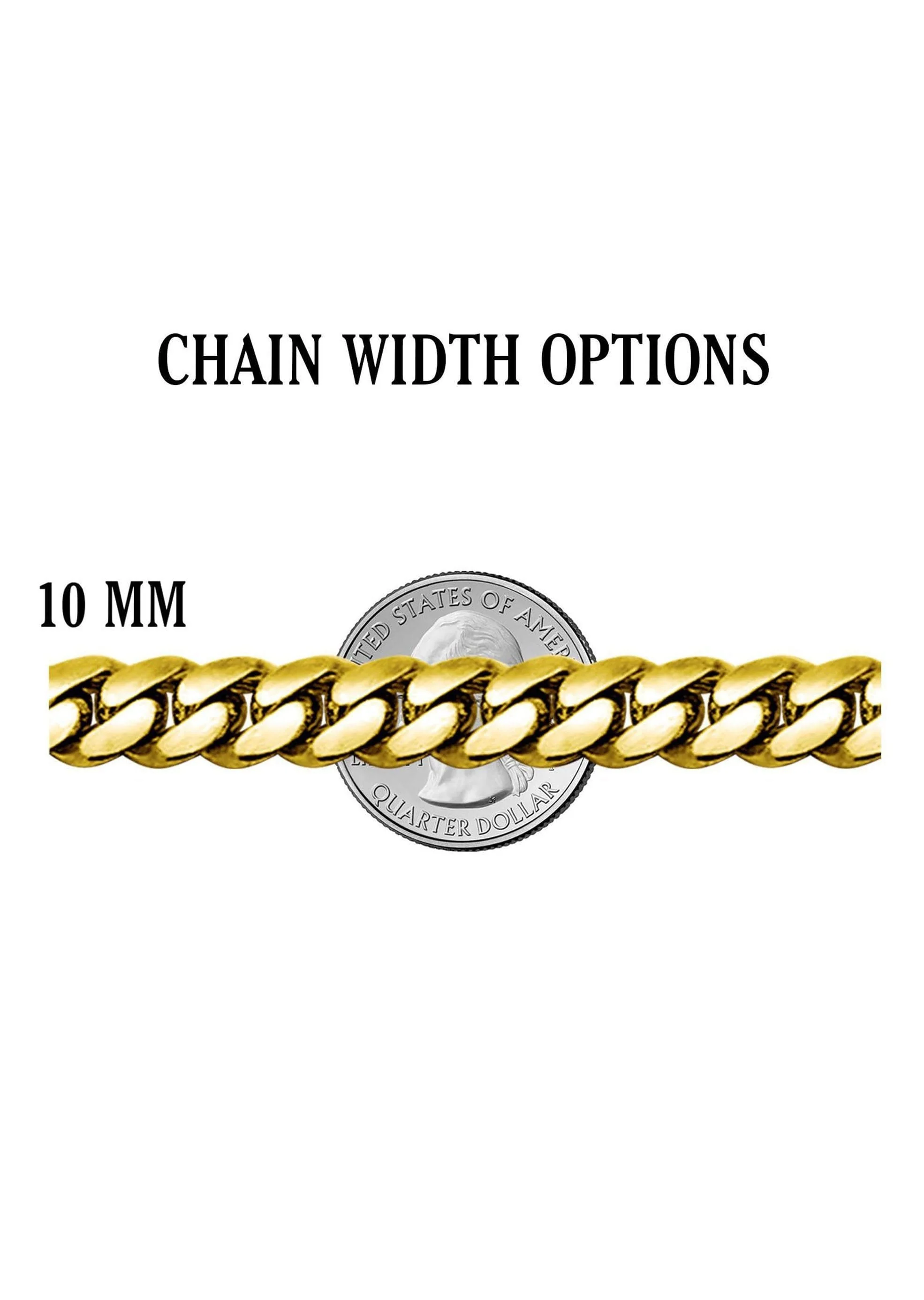 Gold Plated Iced Out Barbed Wire Chain - Image 6