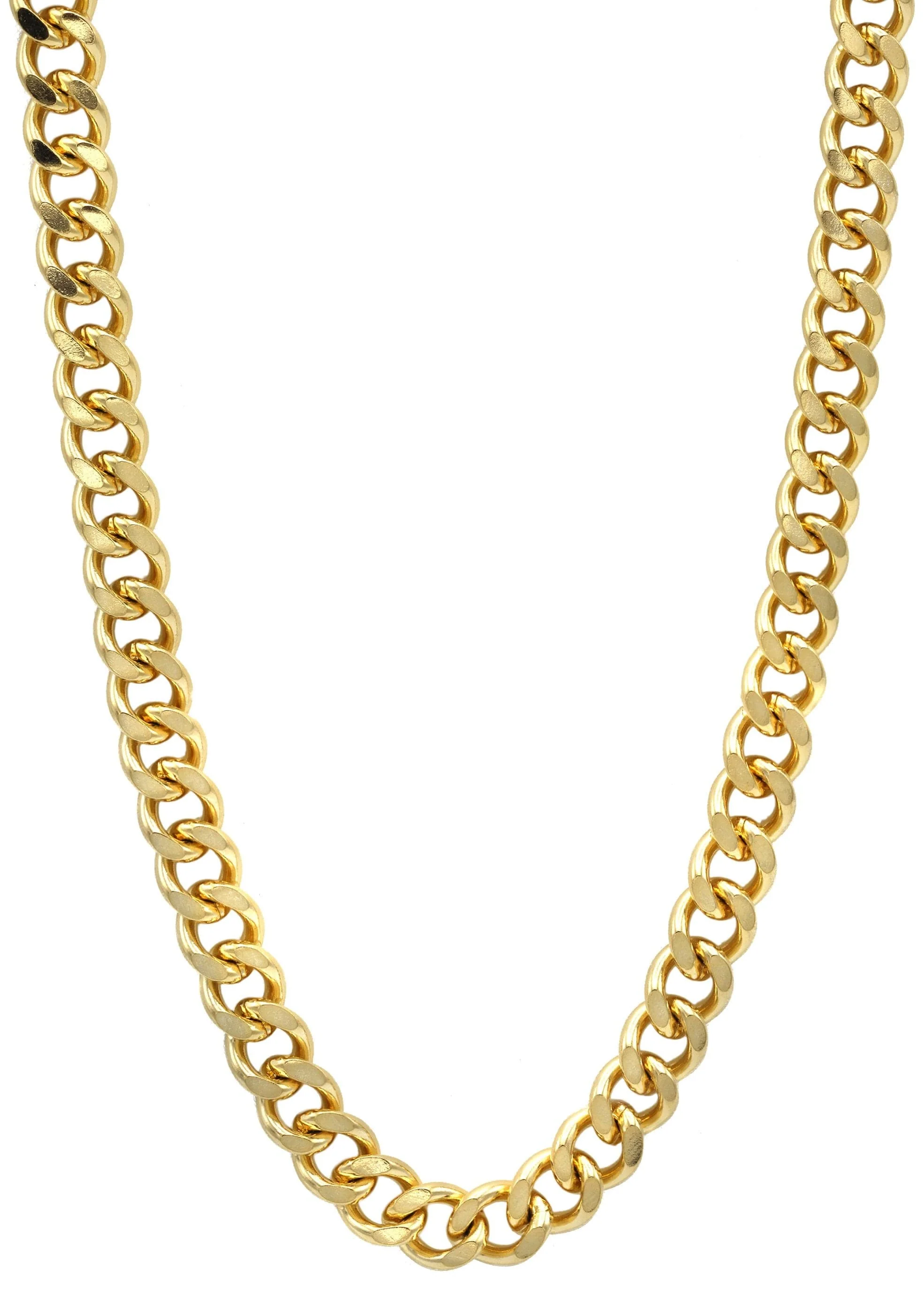 Gold Plated Mens Cuban Curb Chain - Image 2