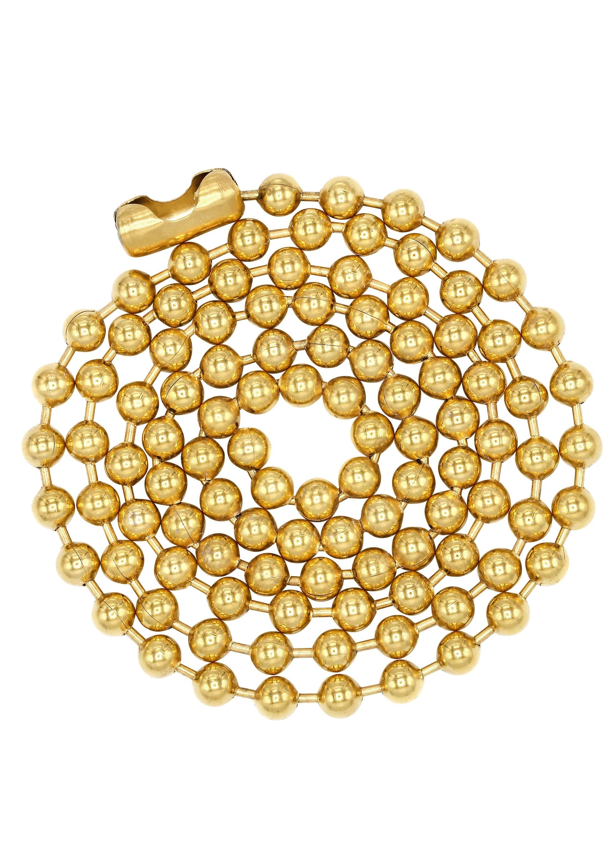 Gold Plated Mens Chain Dog Tag - Image 2