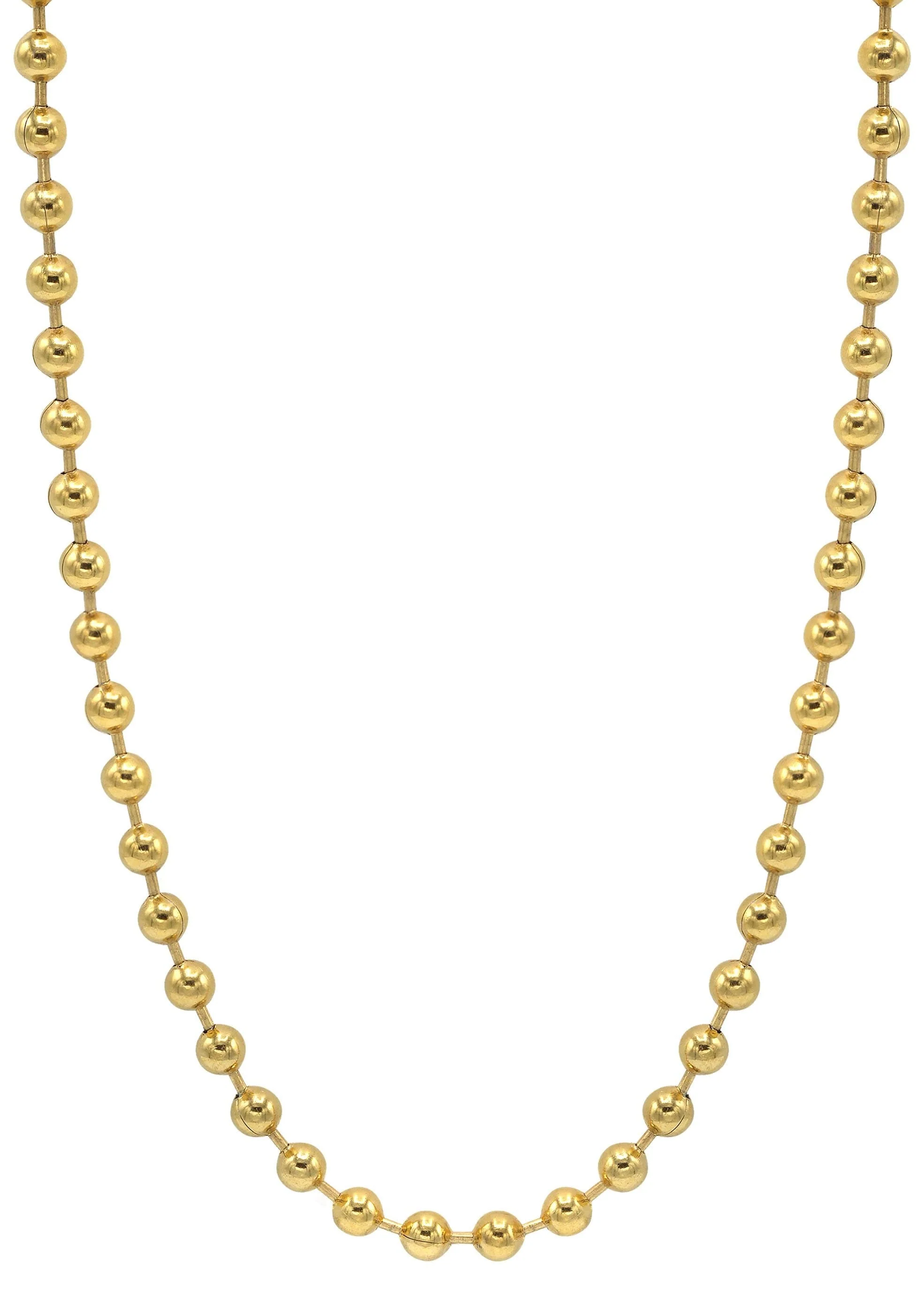 Gold Plated Mens Chain Dog Tag - Image 3