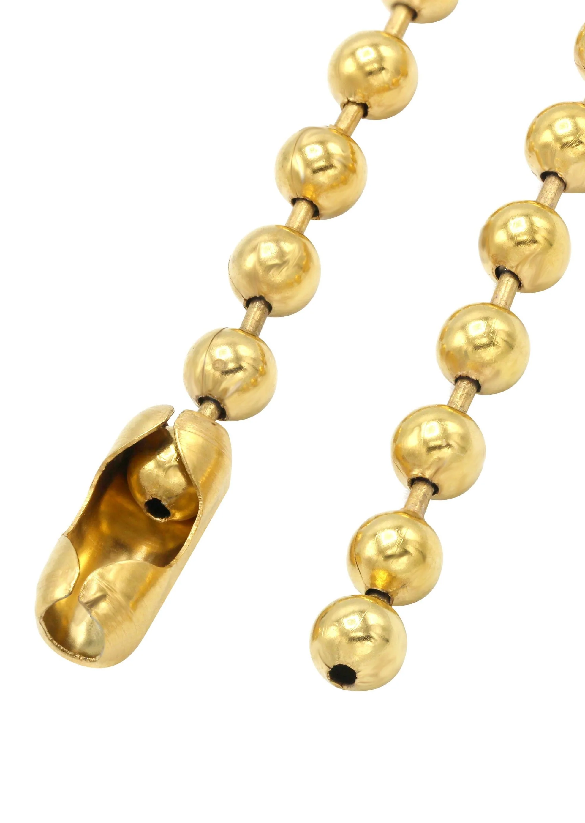 Gold Plated Mens Chain Dog Tag - Image 4