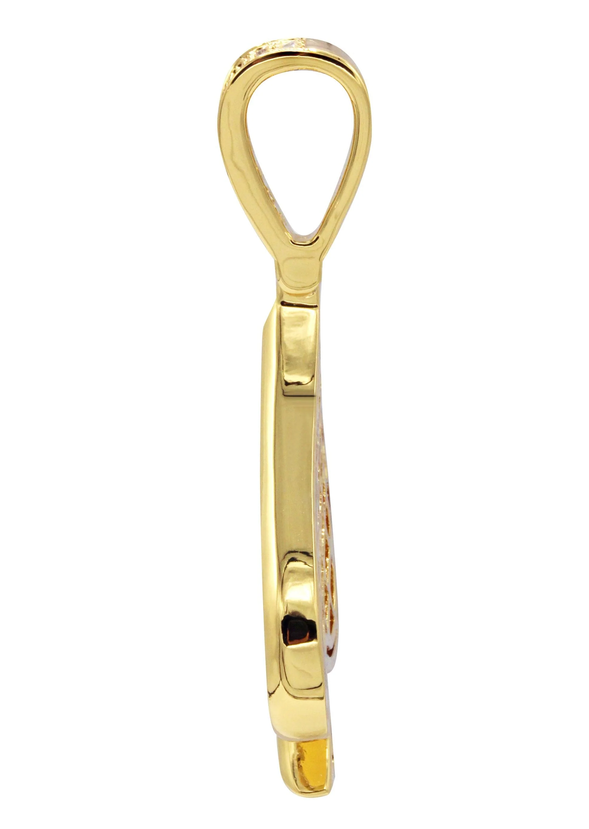 Mens Gold Plated Ace of Spades Pendant | 7.9 Grams - Image 3