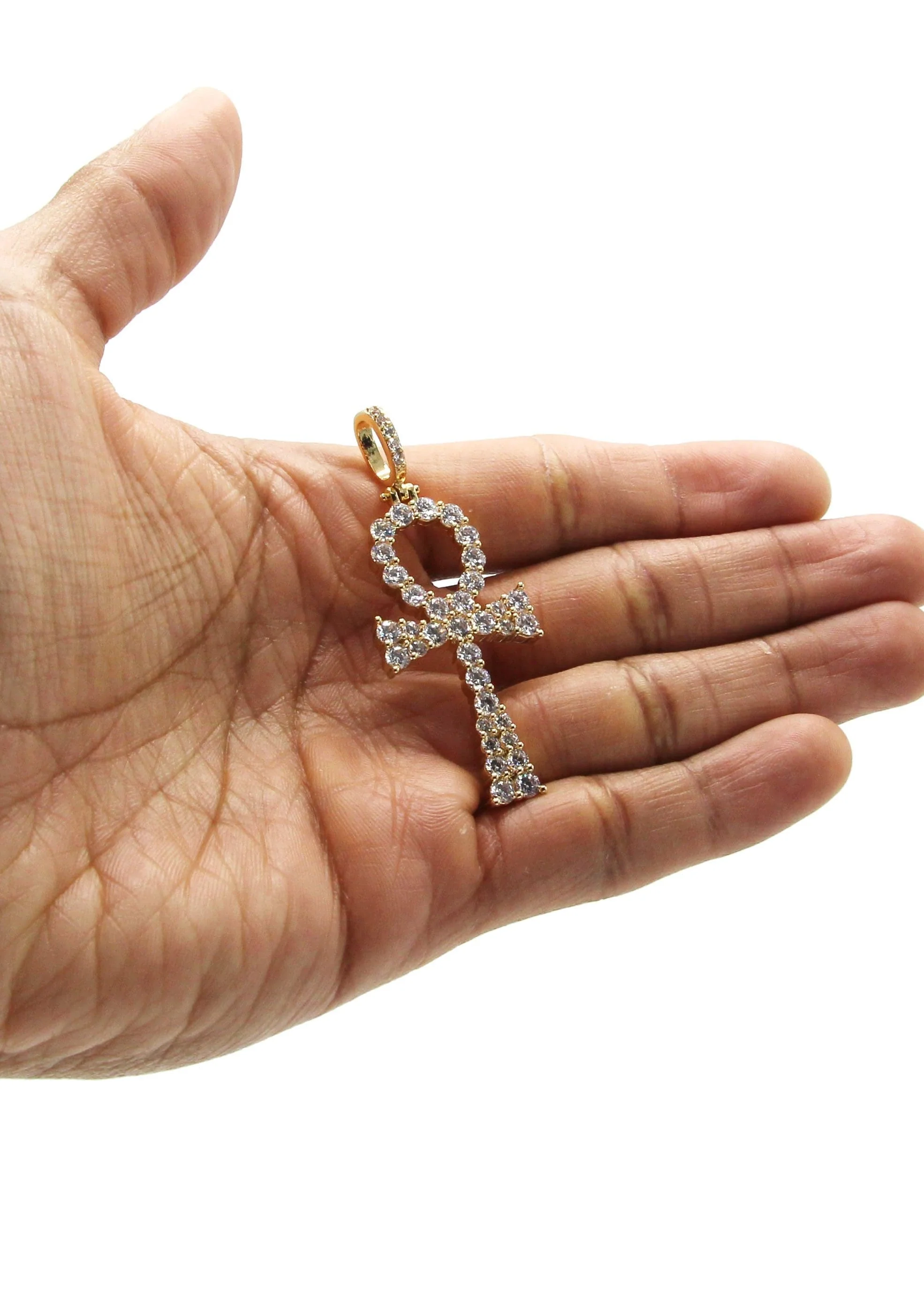Gold Plated Ankh Pendant | 8 Grams - Image 4