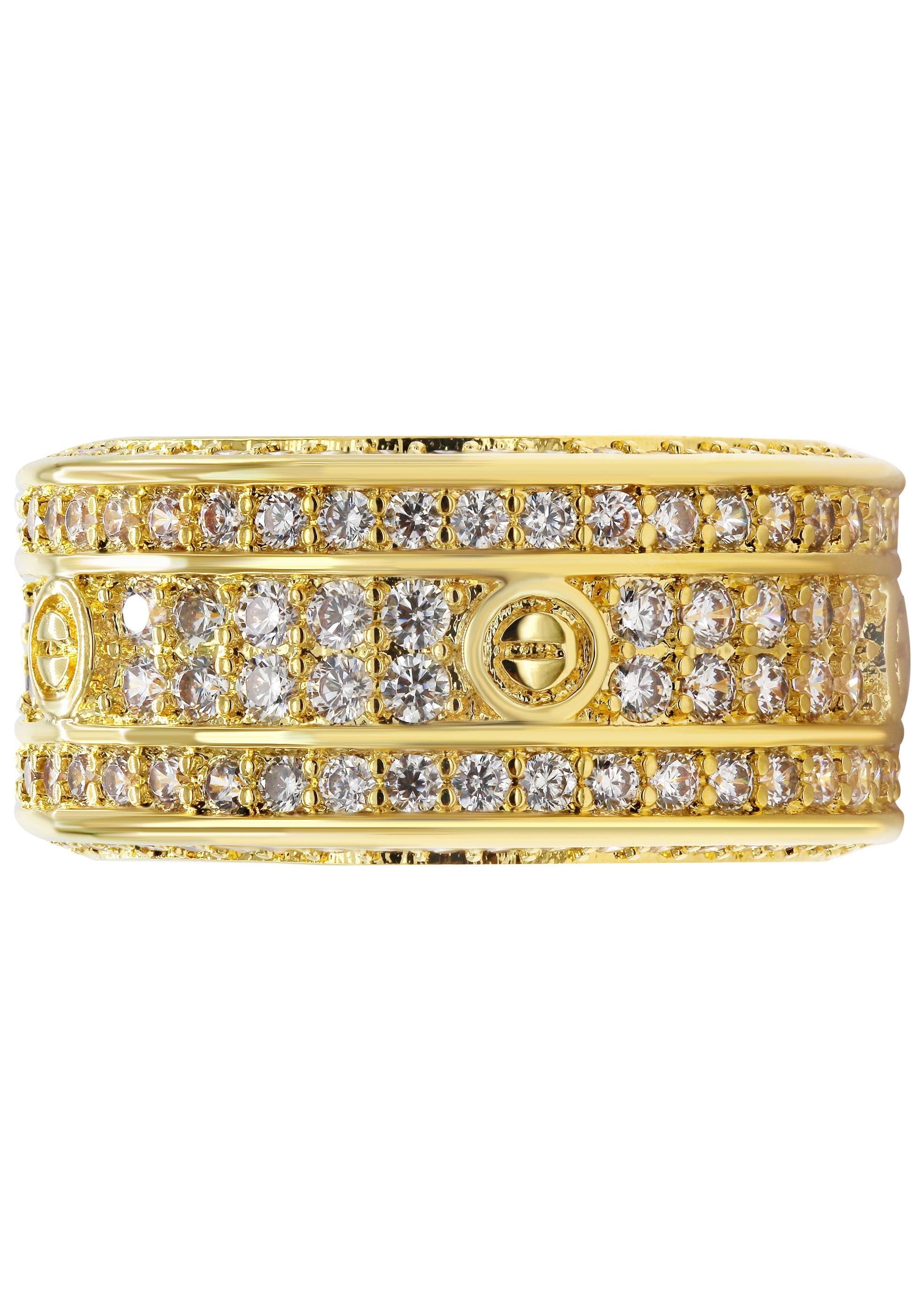 Gold Plated Eternity Ring | 8 Grams - Image 2