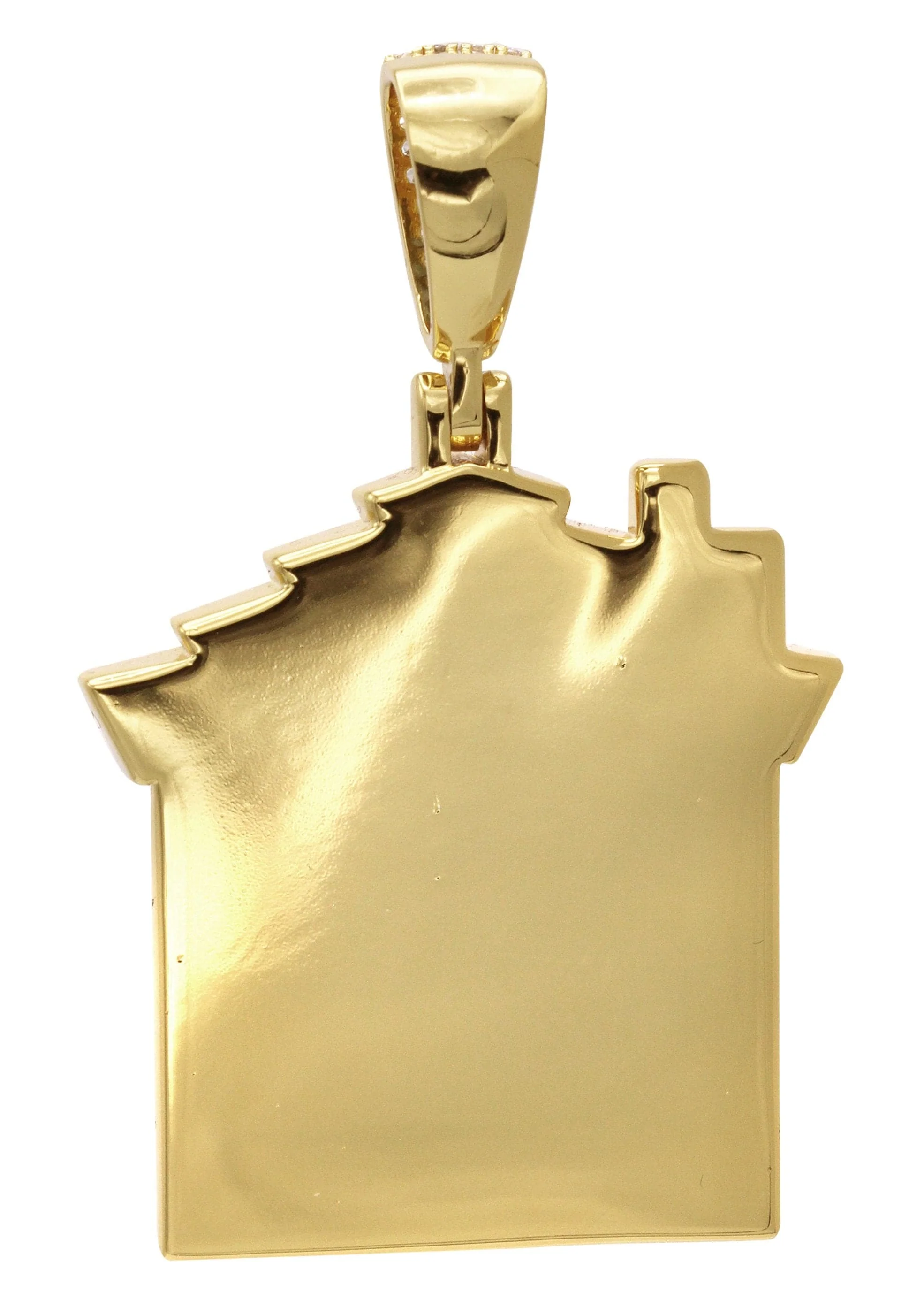 Gold Plated House Pendant | 18.7 Grams - Image 2