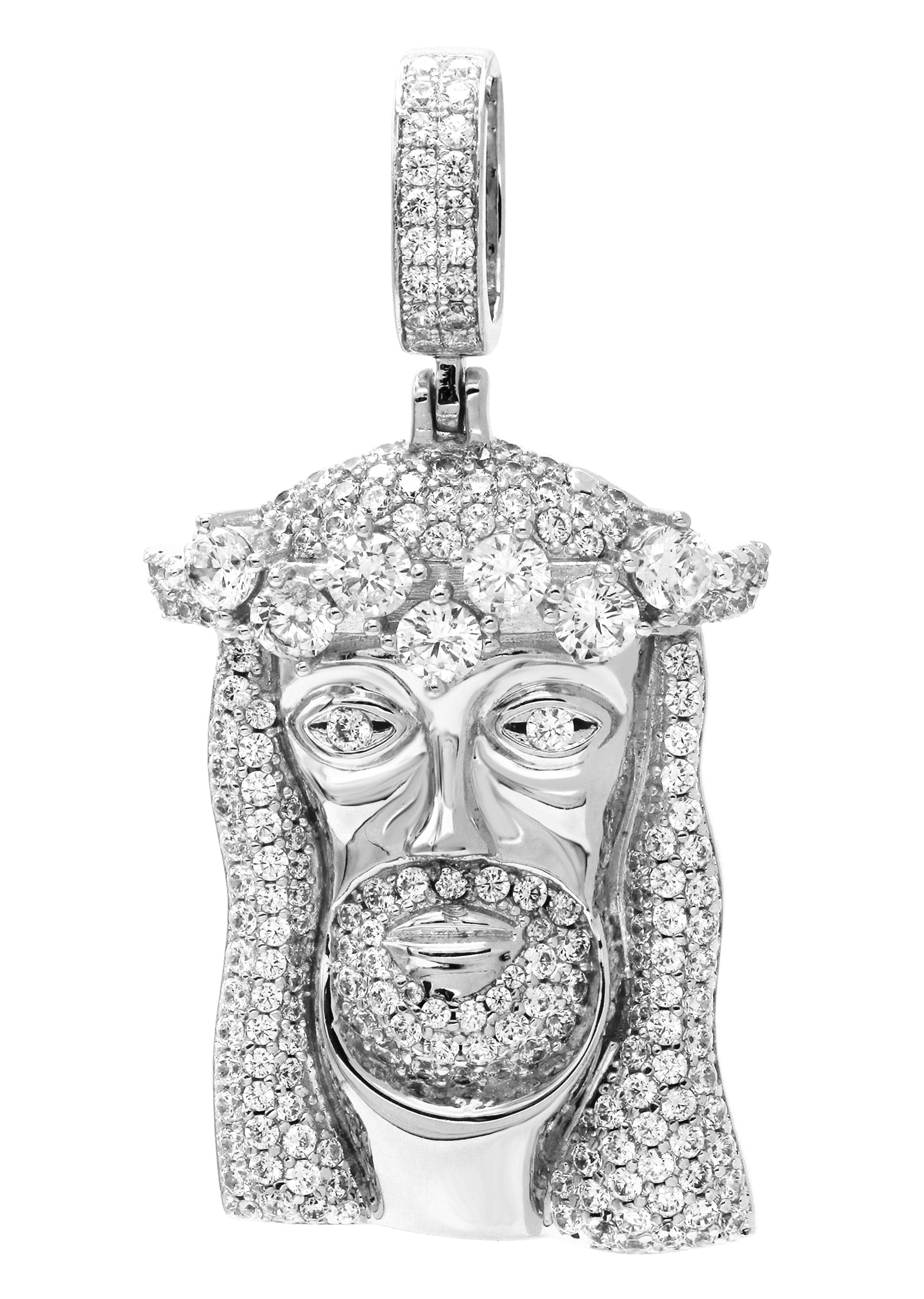 Gold Plated Jesus Head Pendant | 26.7 Grams