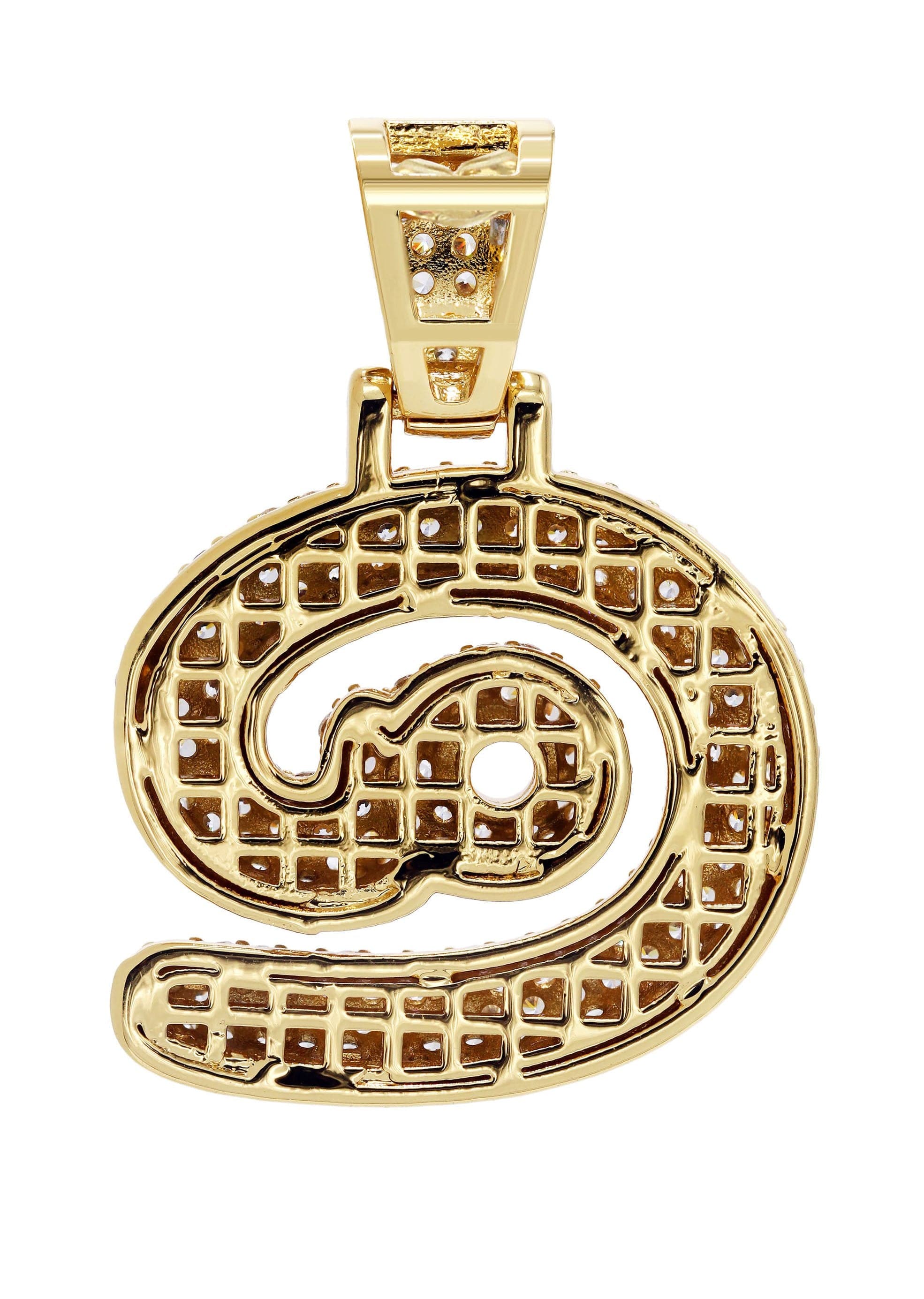 Gold Plated @ symbol Pendant | 10 Grams - Image 2