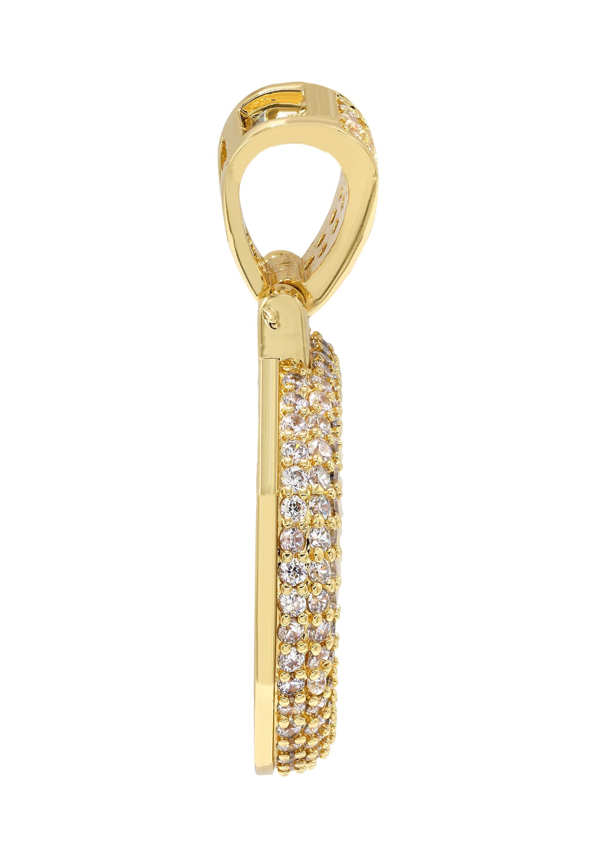 Gold Plated @ symbol Pendant | 10 Grams - Image 3