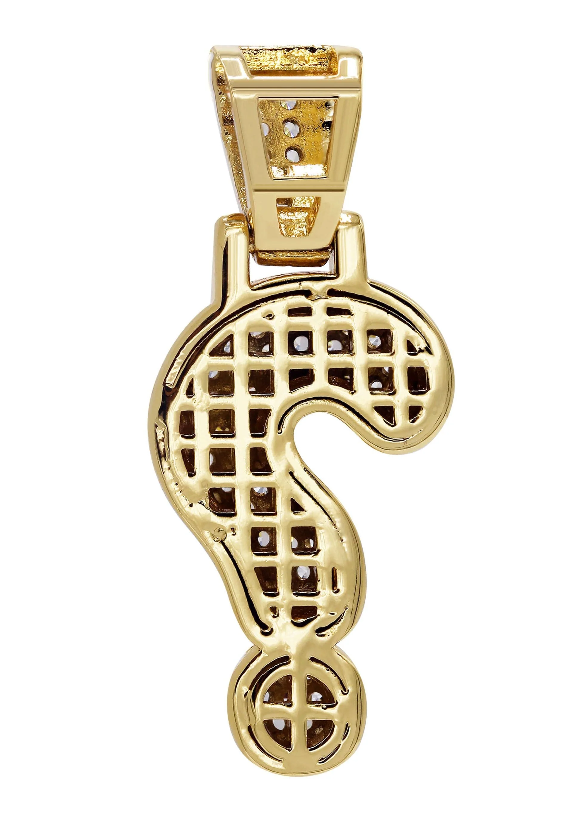 Gold Plated ? symbol Pendant | 5.9 Grams - Image 2