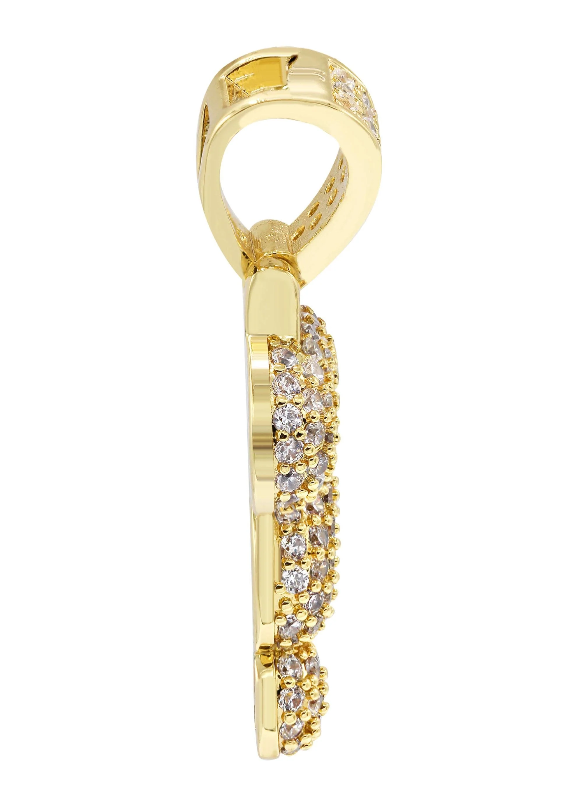 Gold Plated ? symbol Pendant | 5.9 Grams - Image 3