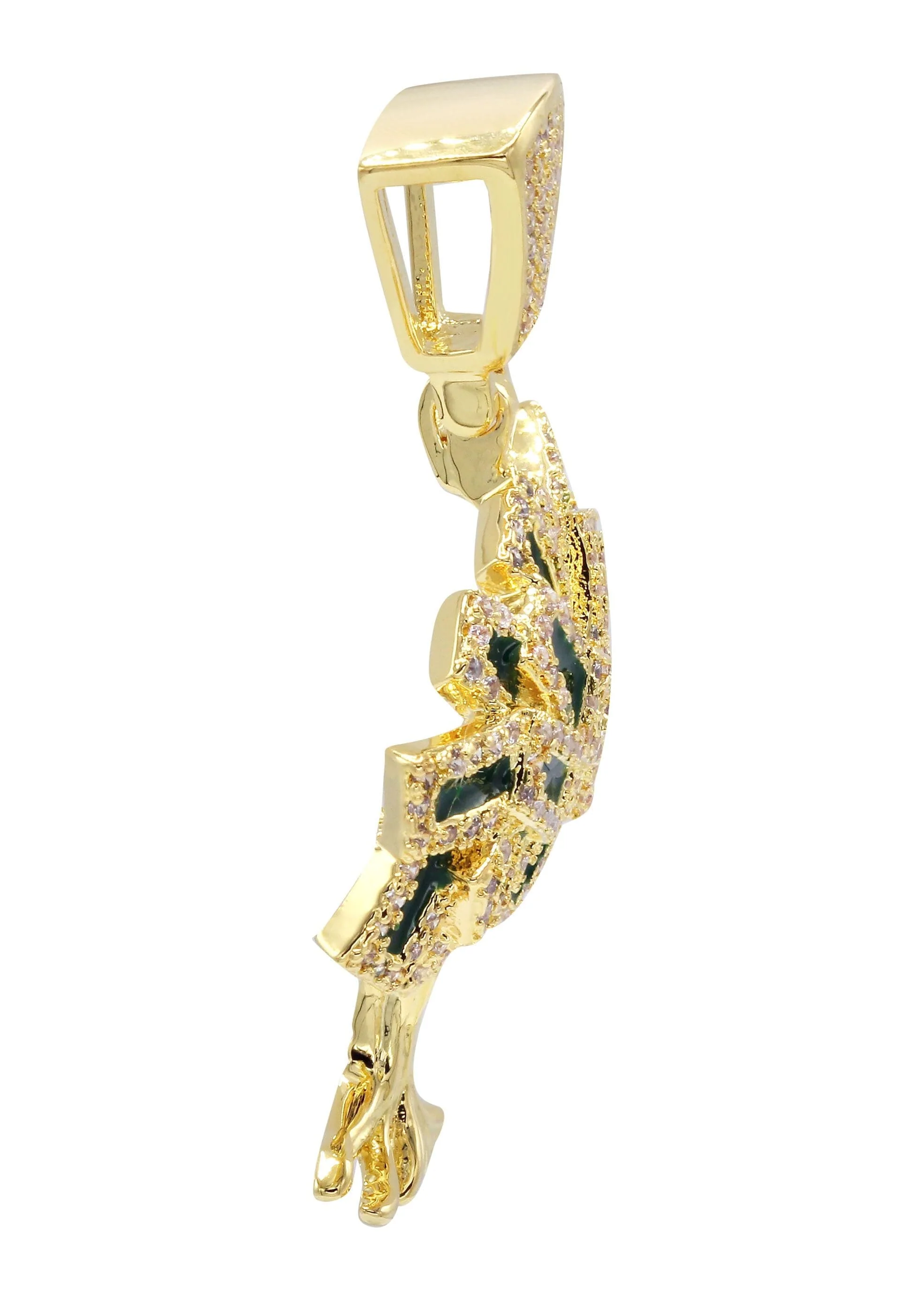 Mens Gold Plated Tree Pendant | 9 Grams - Image 3