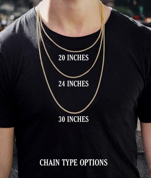 Gold Plated Solid Miami Cuban Link ( 14 MM ) & Tennis Chain - Image 5