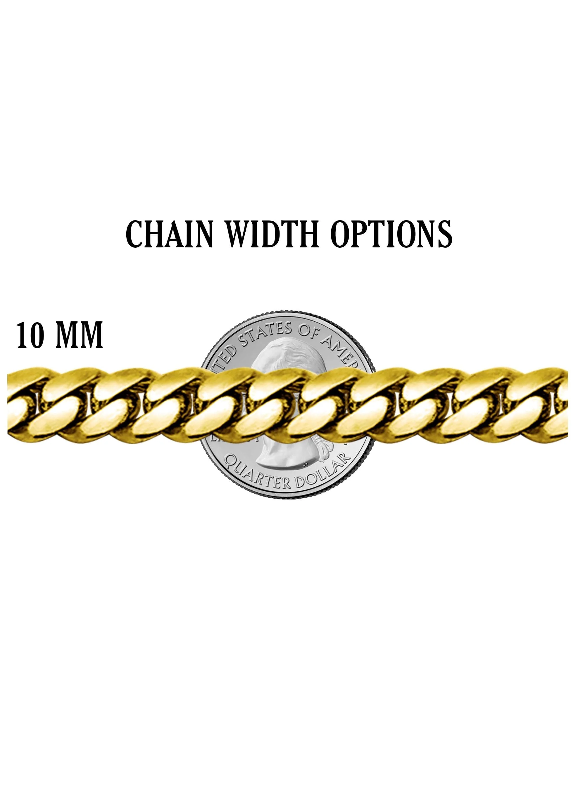 Gold Plated Mens Chain Iced Out Solid Rope - Image 5