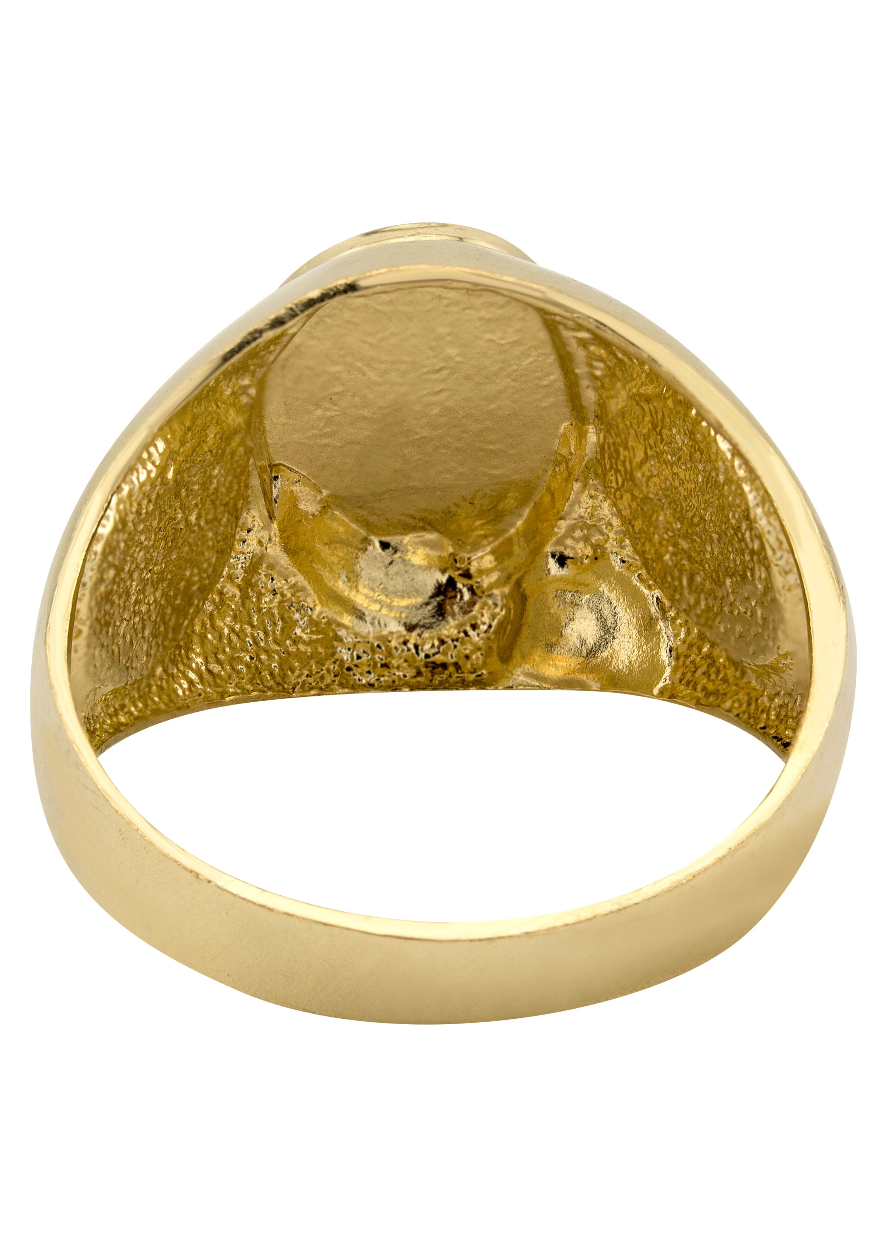 Mens Cross Signet Ring - 10K Gold | 5 Grams - Image 3