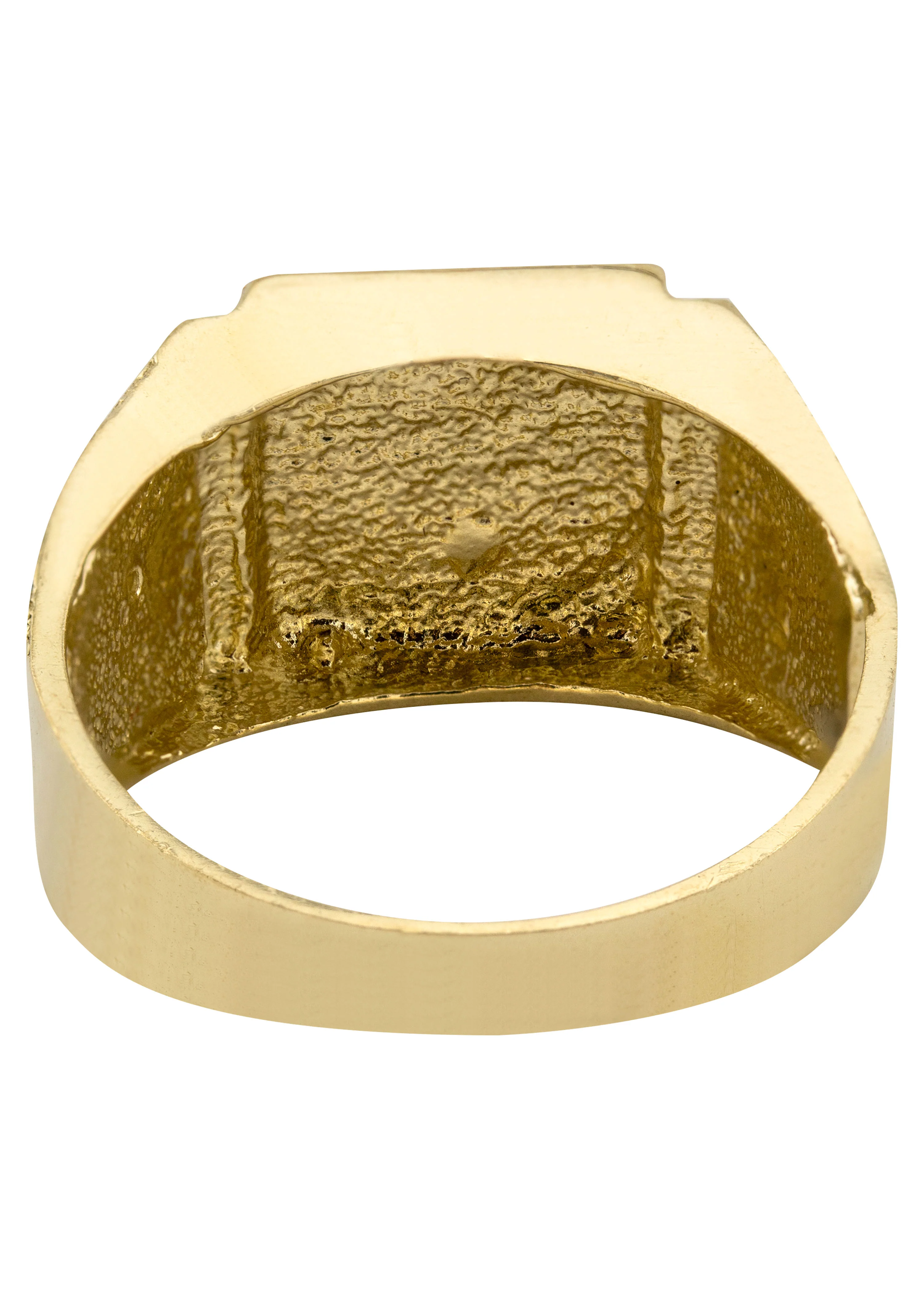 Mens Virgin Mary Signet Ring - 10K Gold | 6 Grams - Image 3