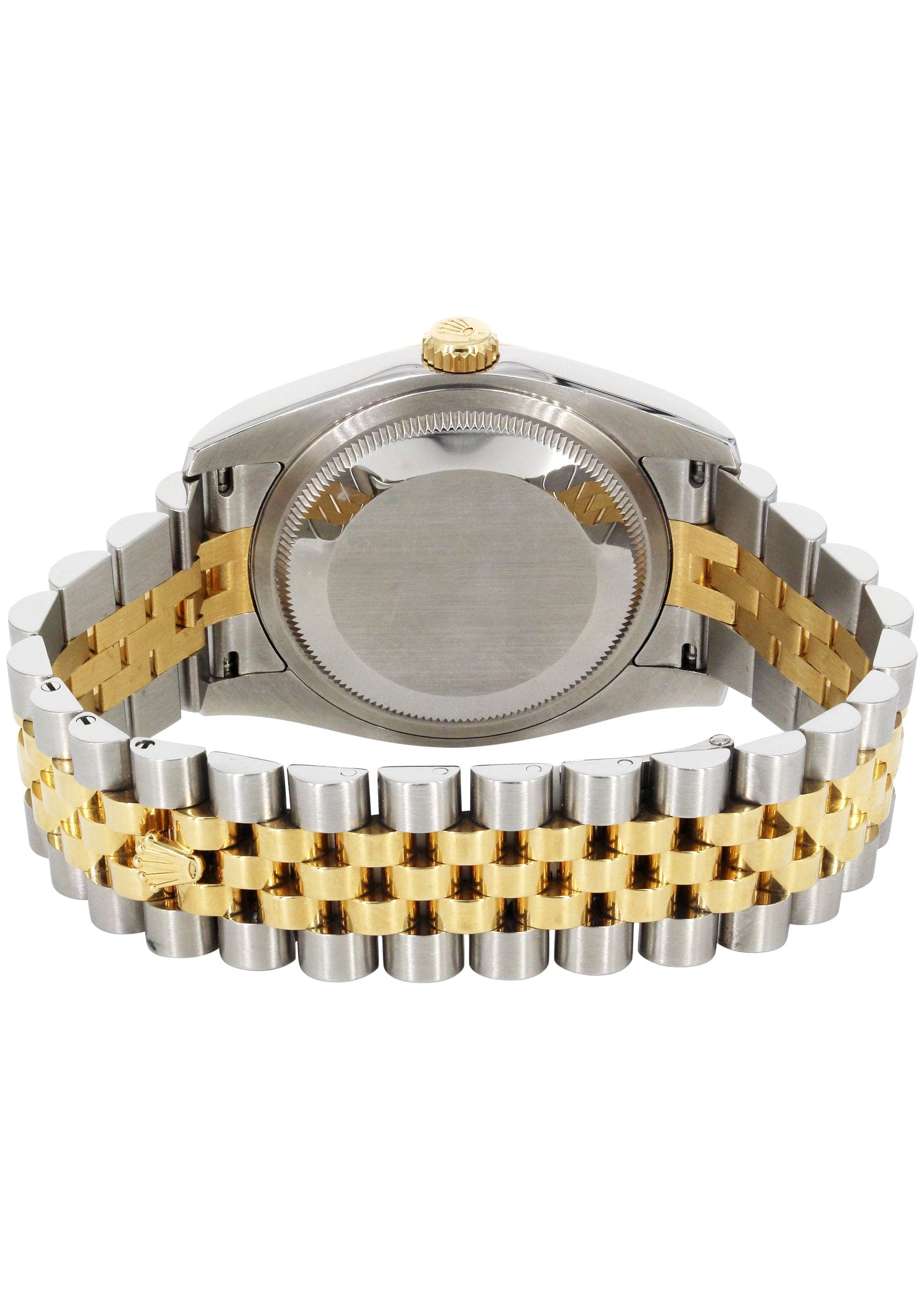 116233 | Hidden Clasp | Two Tone Rolex Datejust Watch | 36Mm | Mother of Pearl Dial | Jubilee Band - Image 3