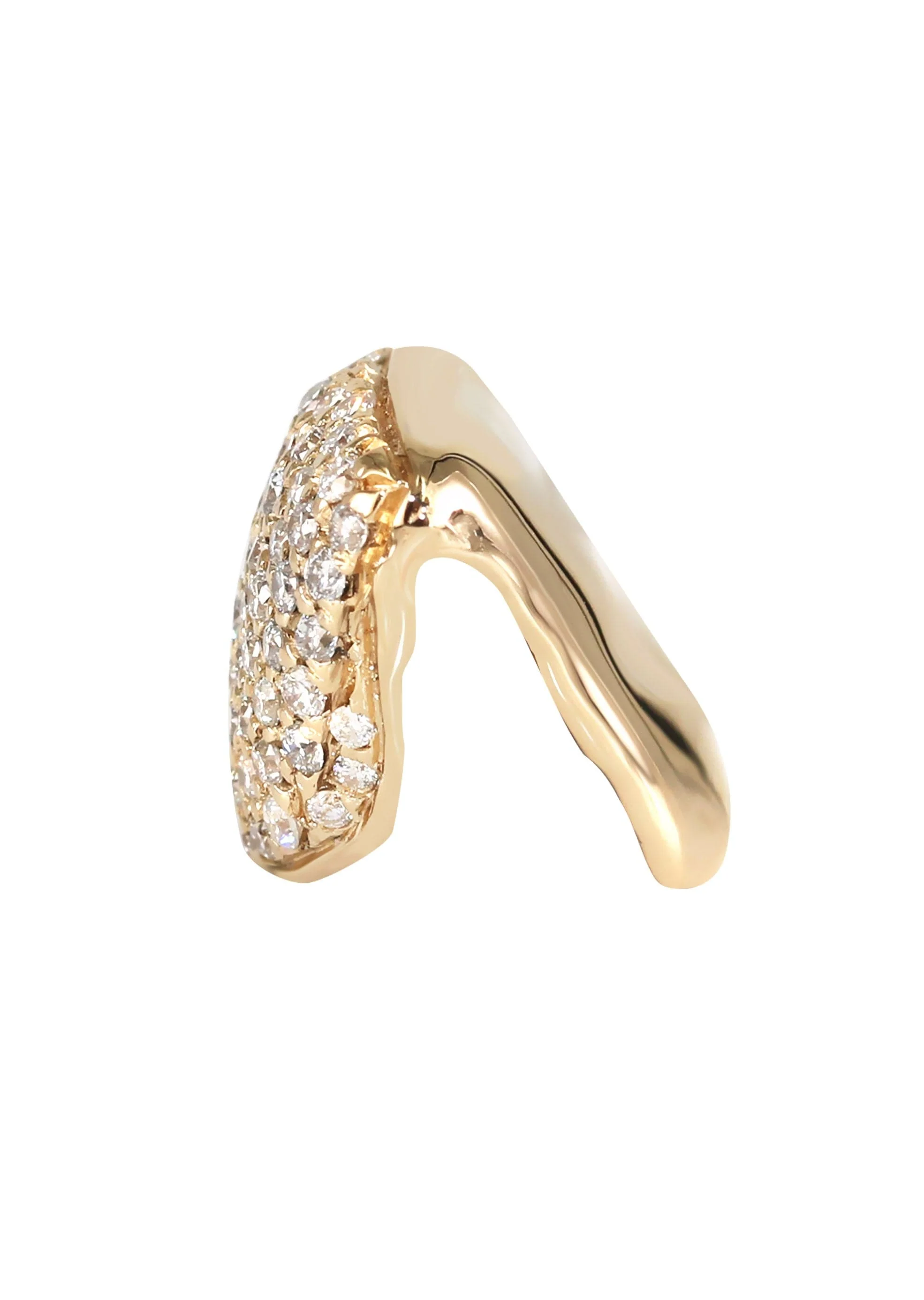 Gold And Diamond One Tooth Cap Grills - Image 2