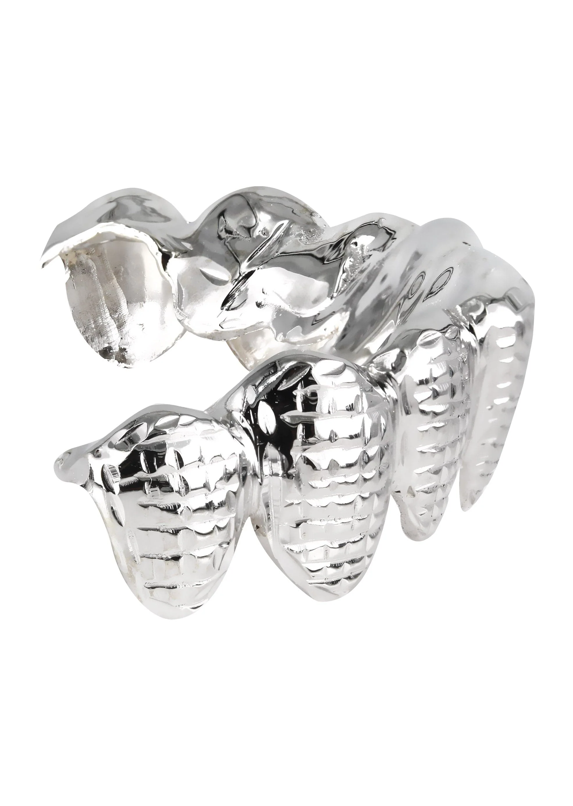 Gold 8 Teeth Diamond Cut Grills - Image 2