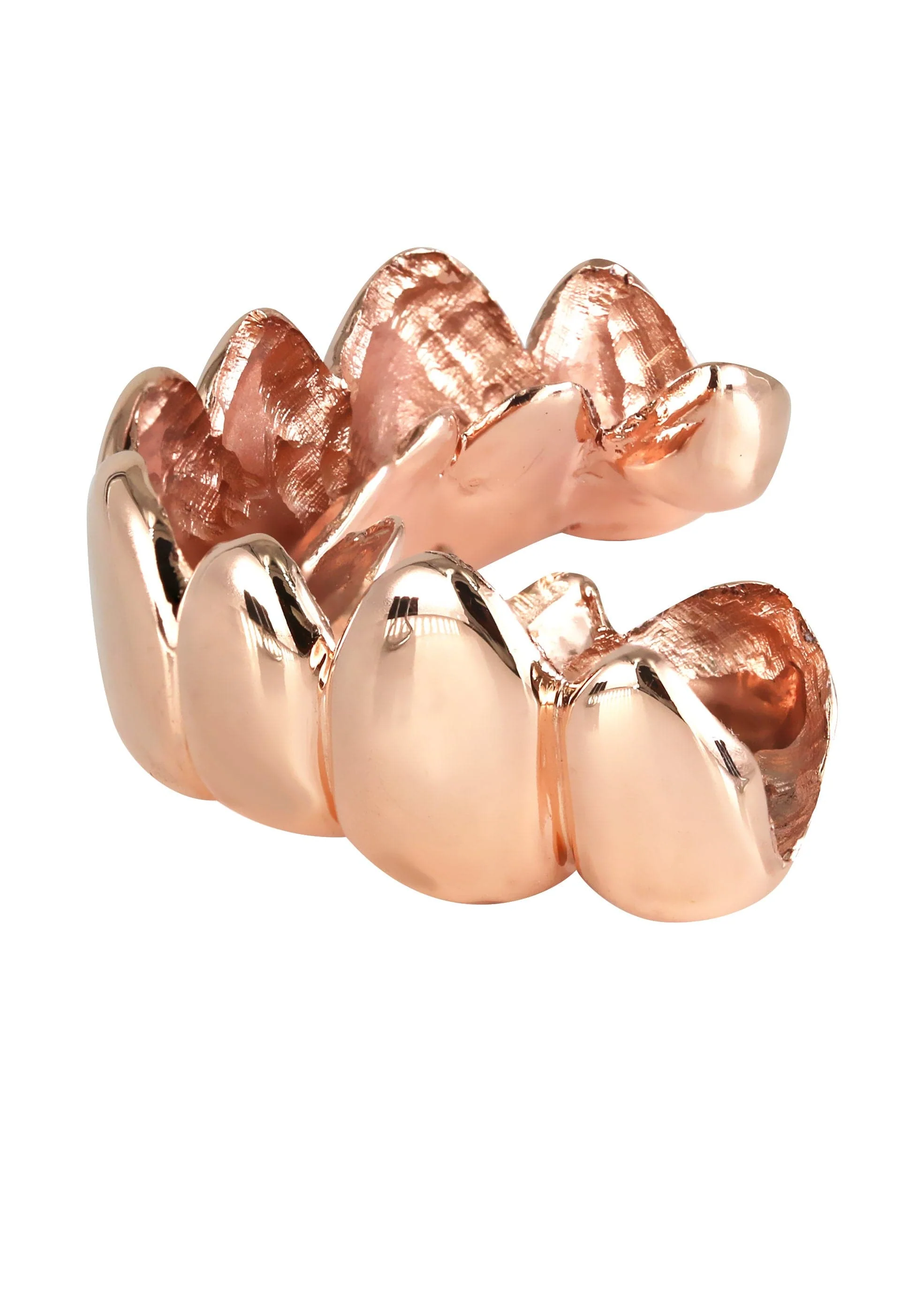 Gold 8 Tooth Plain Grills - Image 2