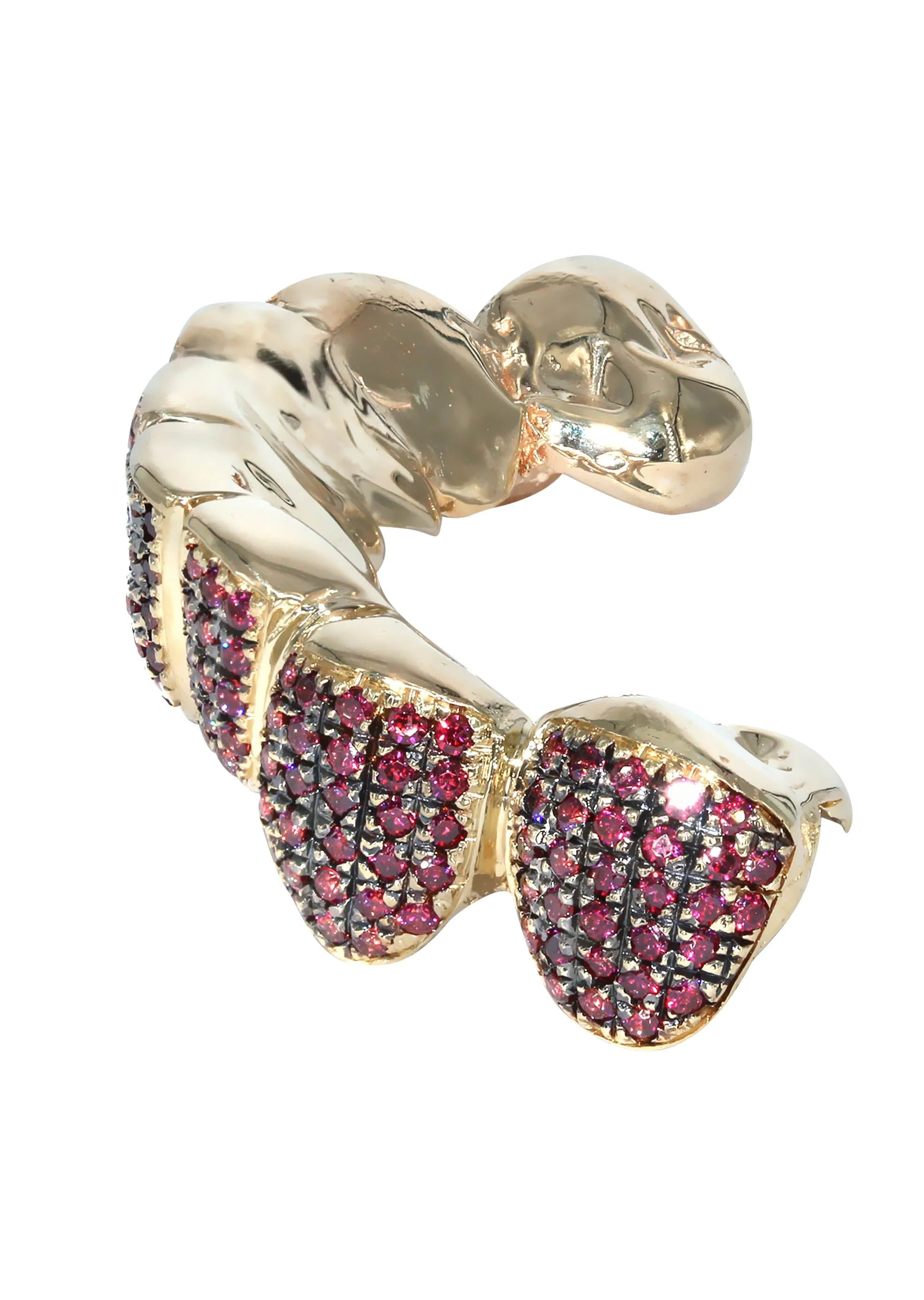 Gold 8 Teeth Ruby Grills - Image 2