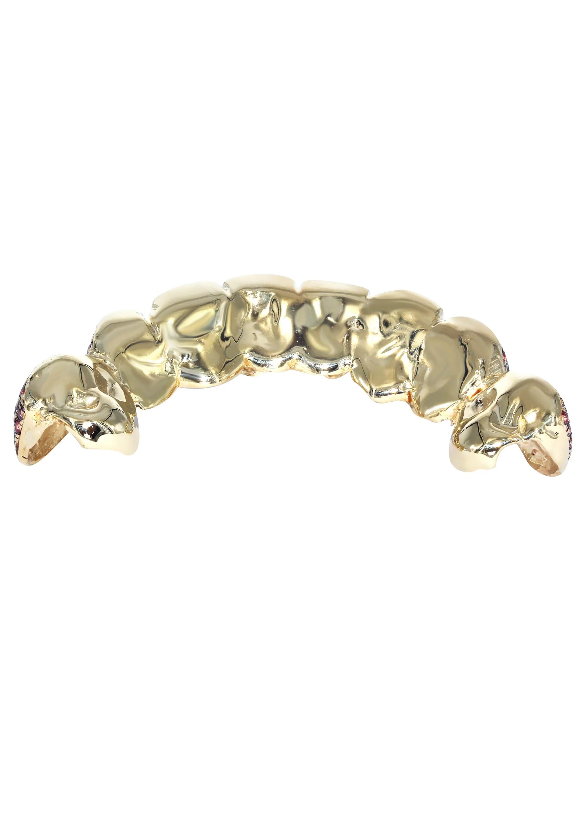 Gold 8 Teeth Ruby Grills - Image 3