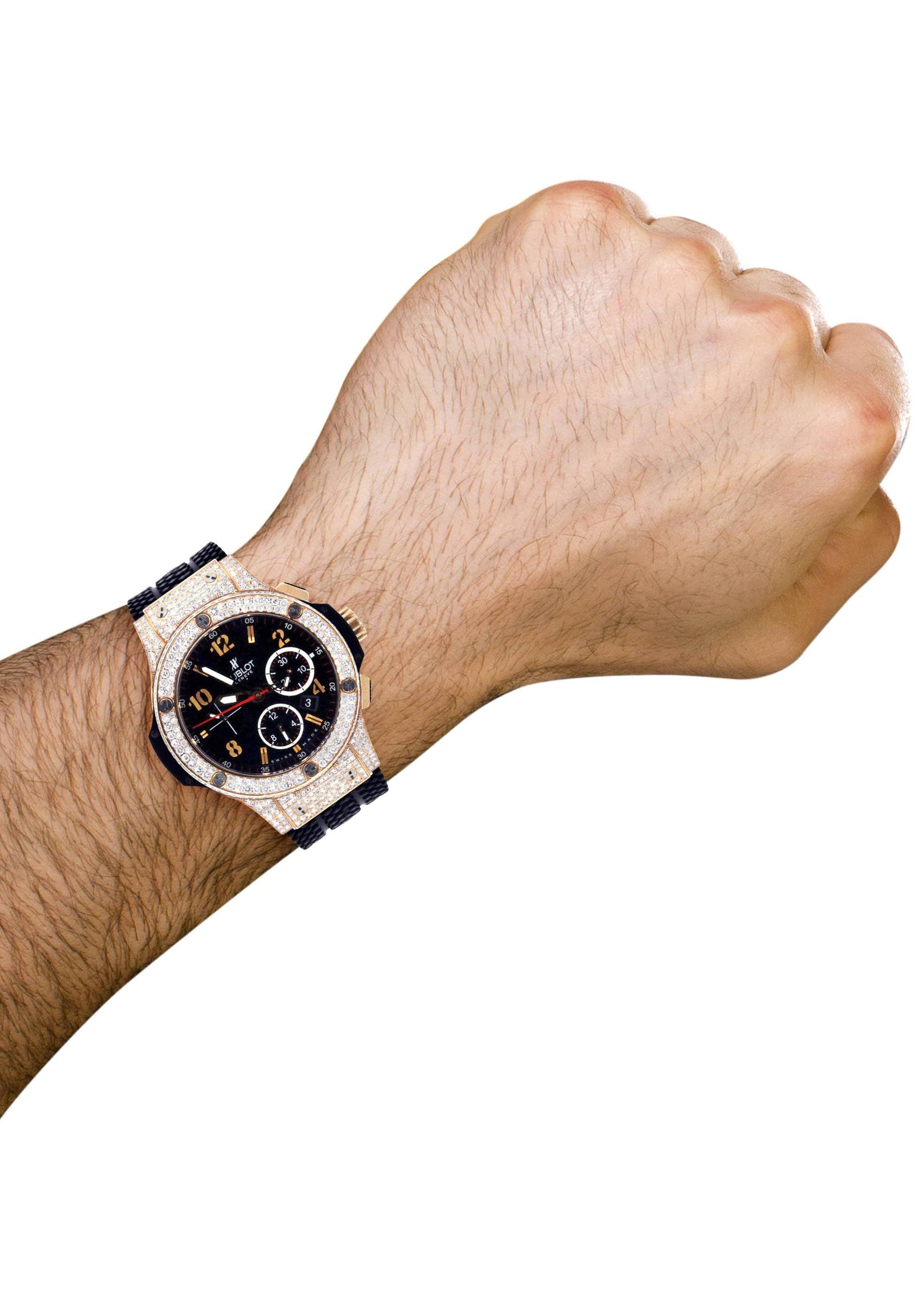Diamond Hublot Big Bang | 18K Red Gold - Image 5