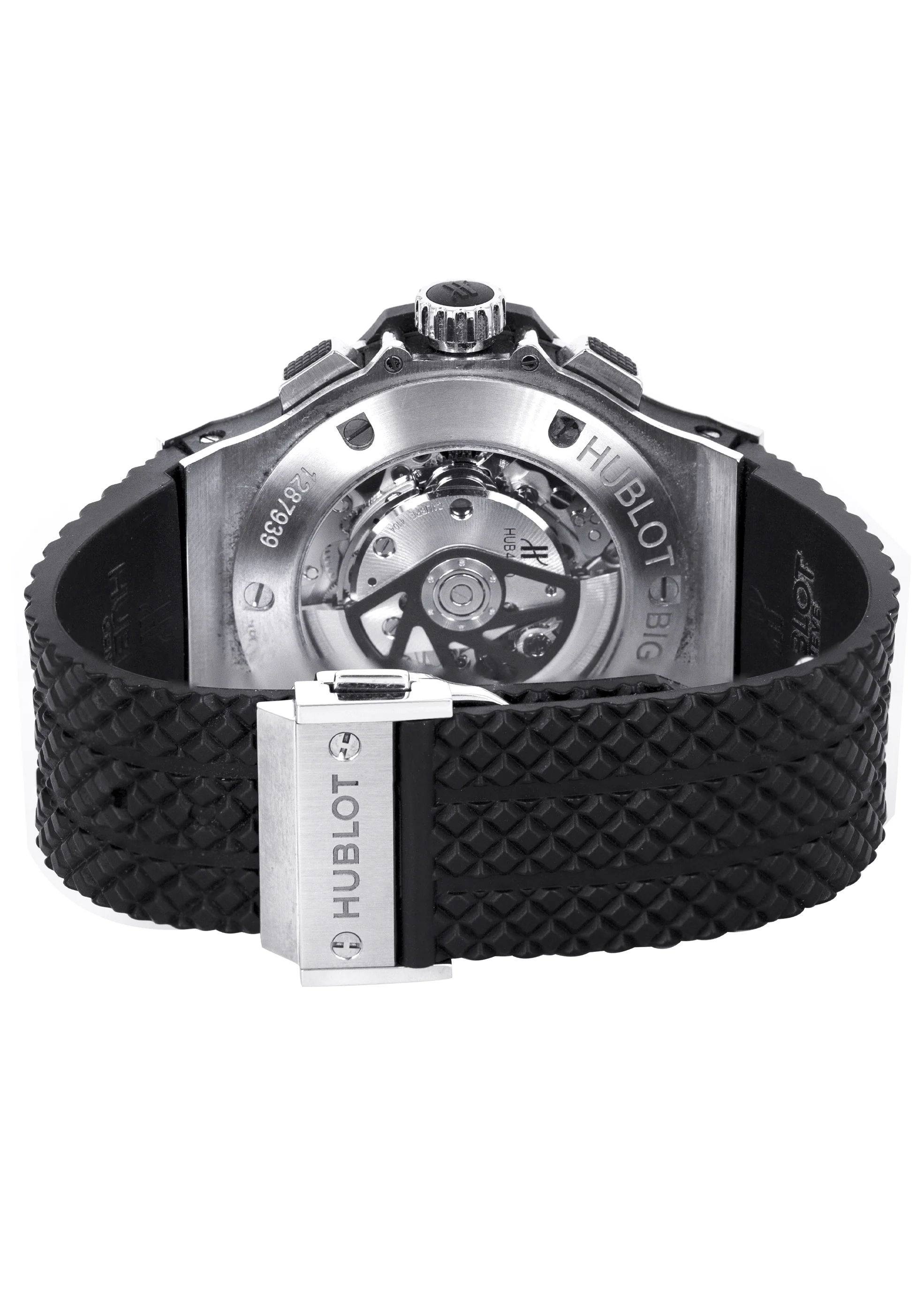 HUBLOT BIG BANG 41 MM CHRONOGRAPH |STAINLESS STEEL | RUBBER STRAP - Image 2