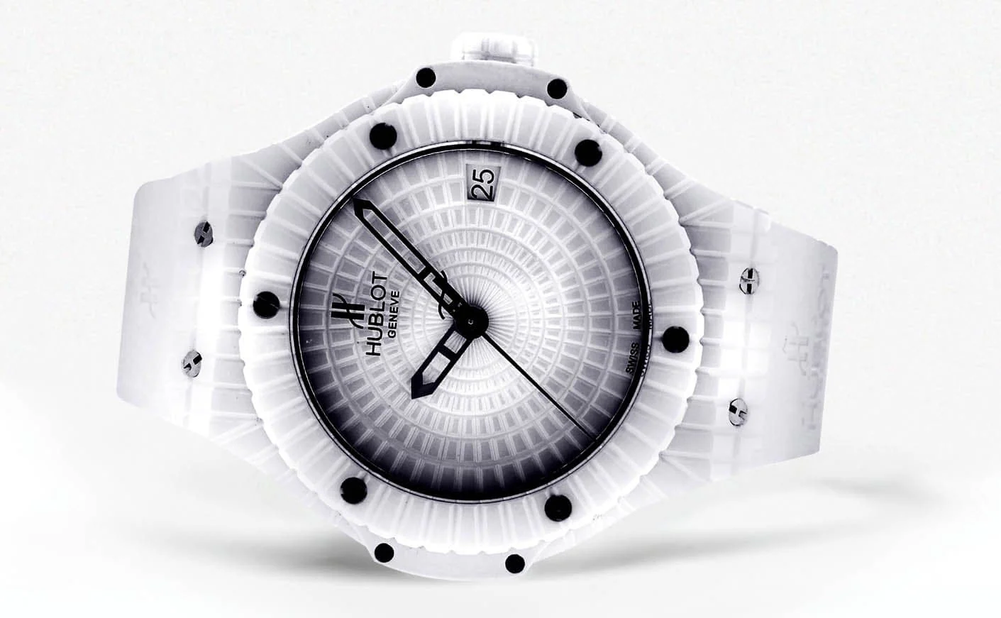 Hublot Big Bang Caviar | White Ceramic | 41 Mm - Image 4