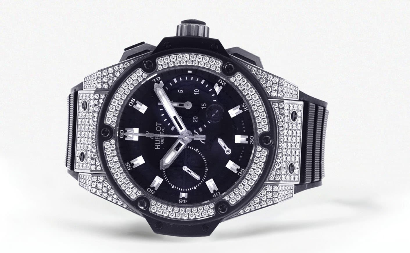 Diamond Hublot King Power | Ceramic | 48 Mm - Image 4