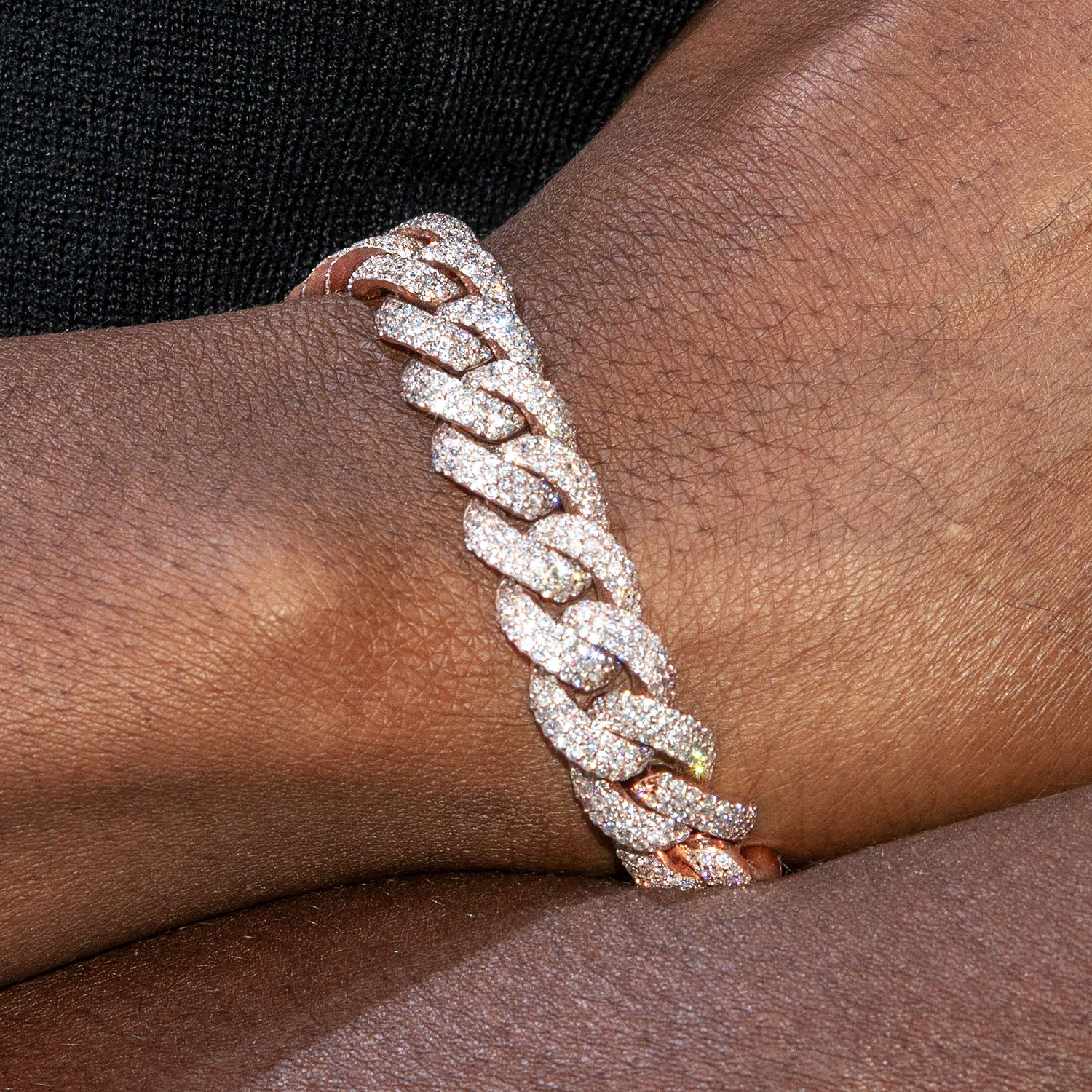 High End Jewelry - Iced Out Miami Cuban Link Bracelet - Image 3
