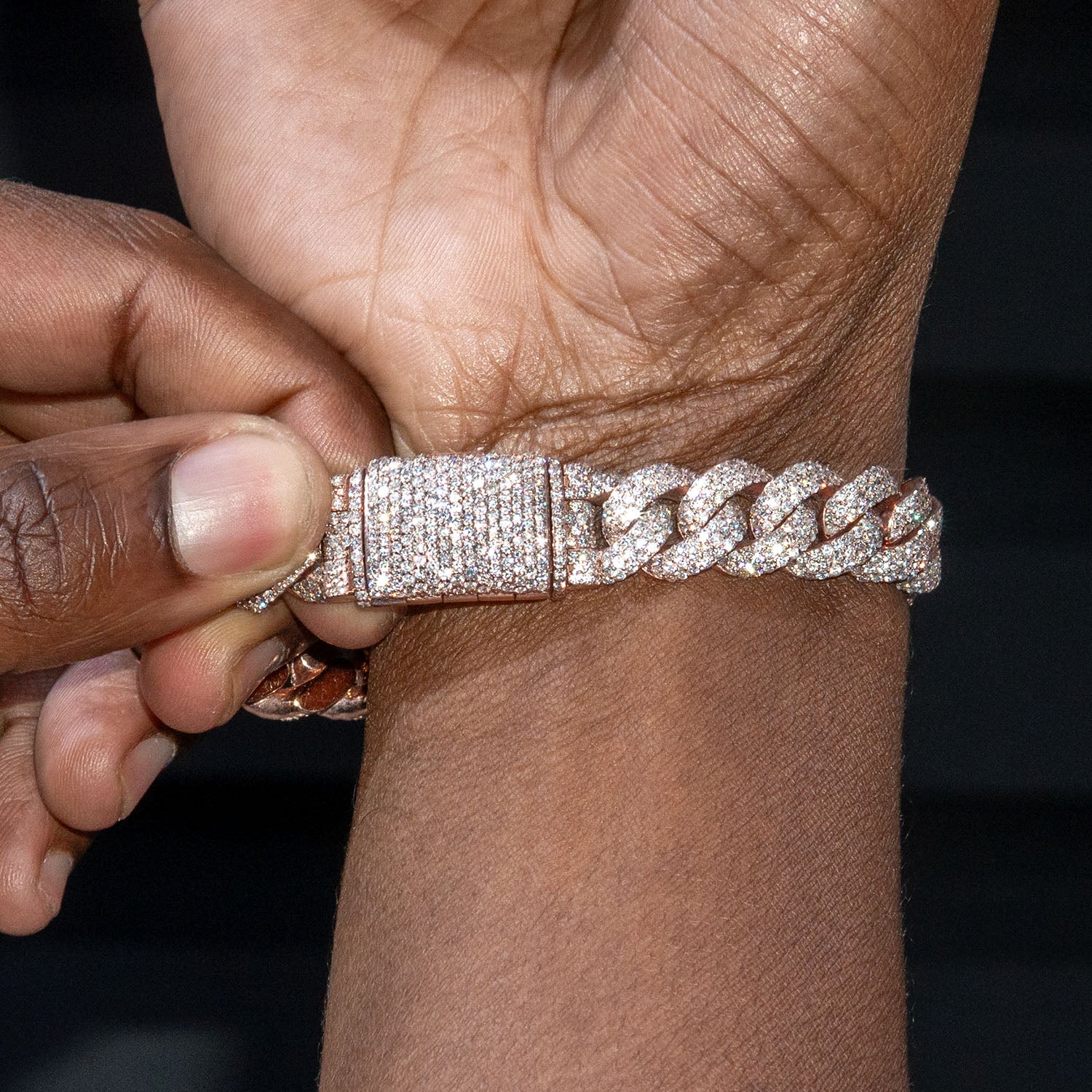High End Jewelry - Iced Out Miami Cuban Link Bracelet - Image 4