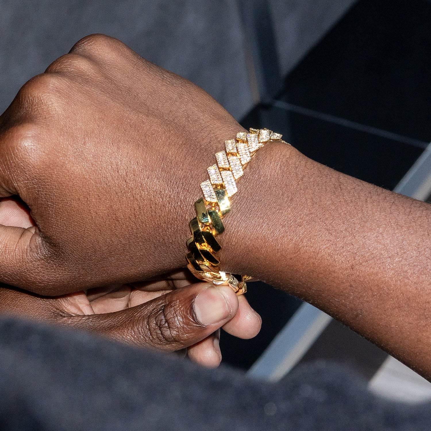 High End Jewelry - Diamond Miami Cuban Bracelet - Image 4