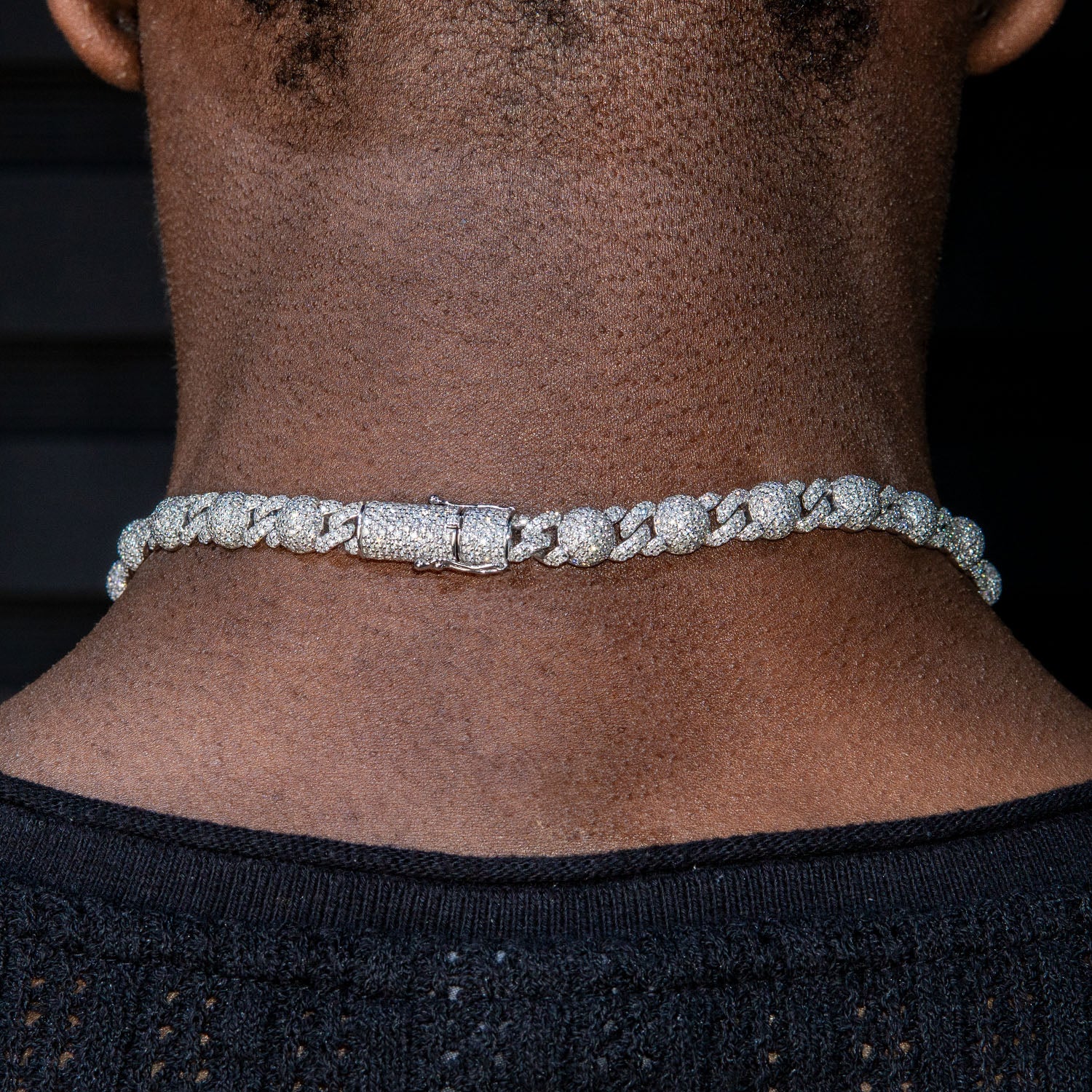 High End Jewelry - Diamond White Gold Iced Out Chain - Image 4