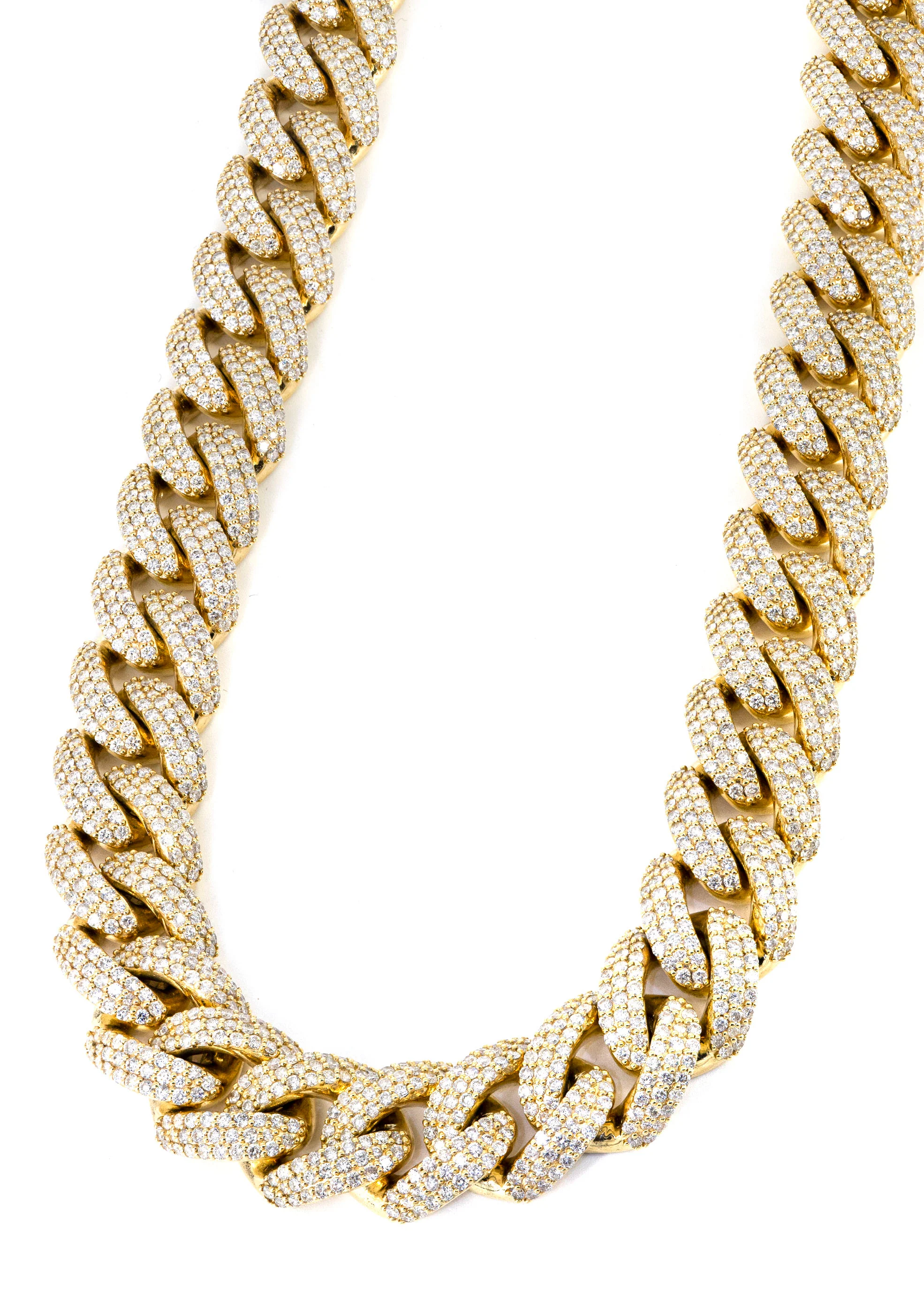 High End Jewelry - Iced Out Diamond Miami Cuban Link Chain - Image 5
