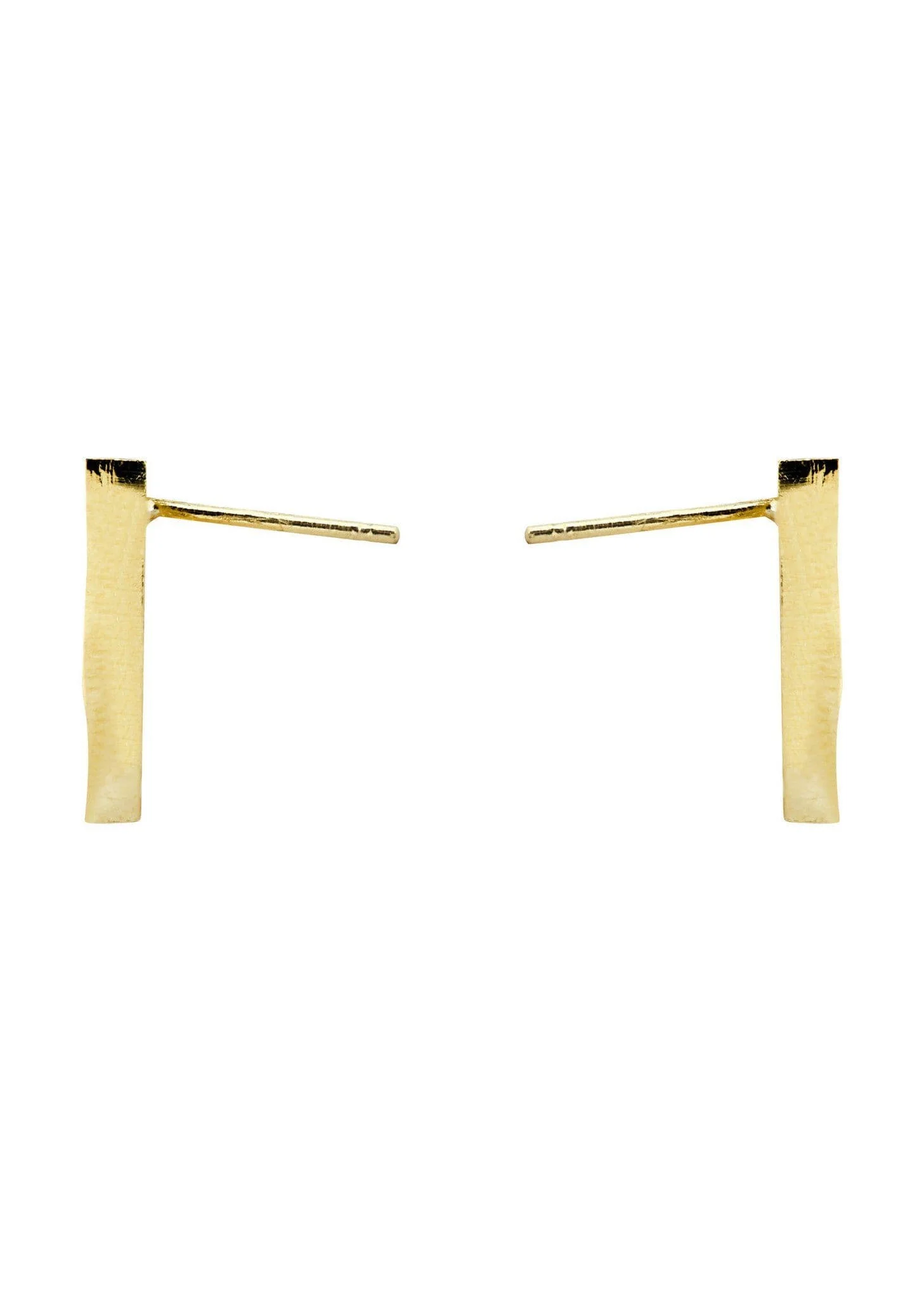 10K Last Supper Gold Earrings For Men | Appx 7/8 Inches Wide - Image 3