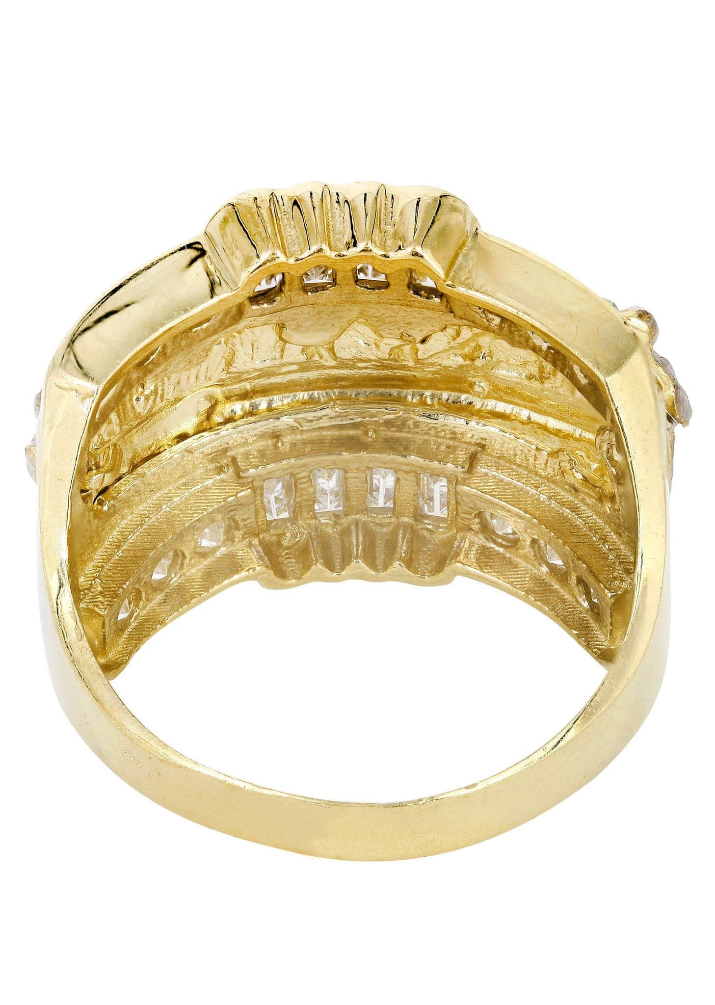 Last Supper  10K Gold Mens Ring | 8.4 Grams - Image 2