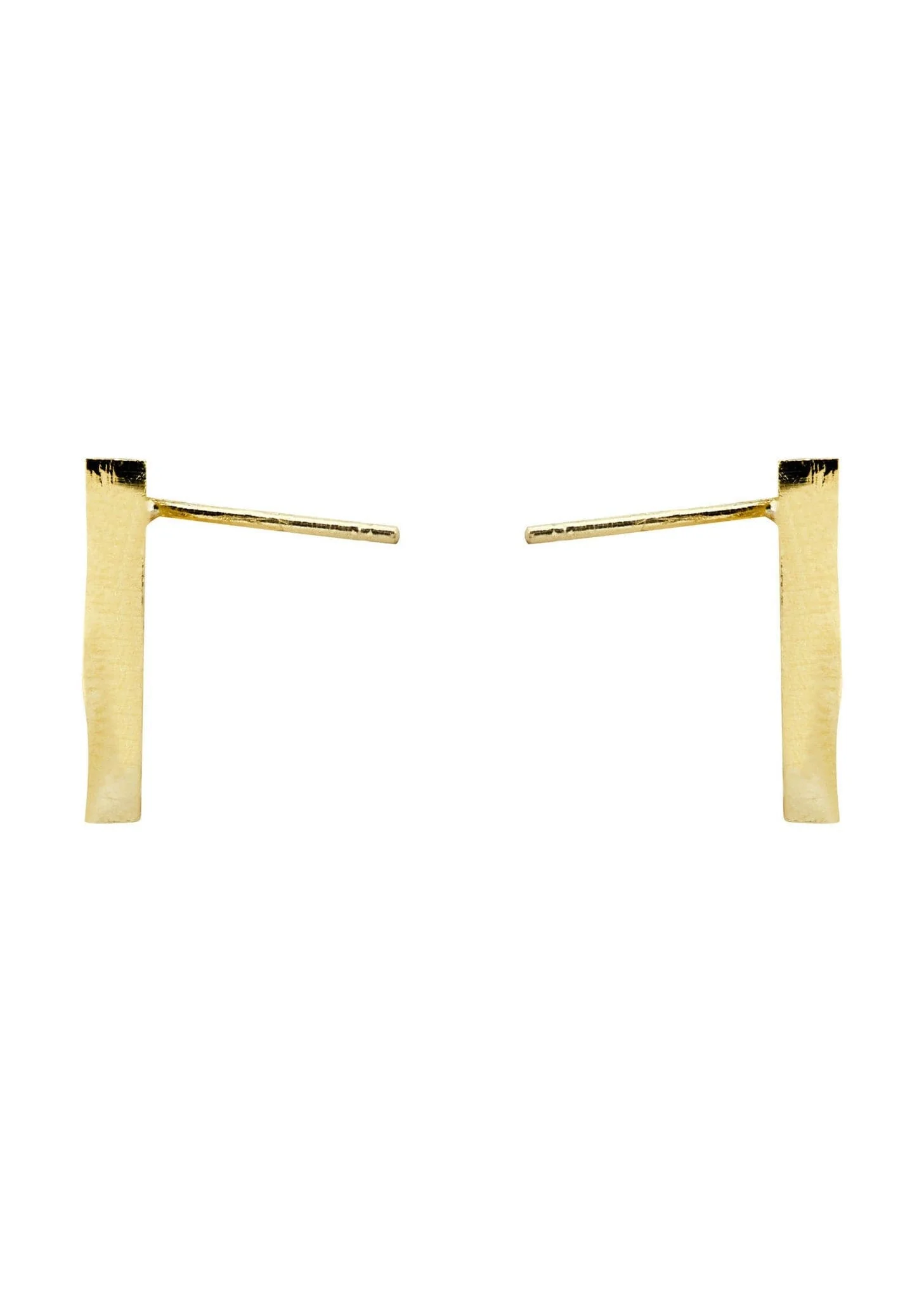 Last Supper 10K Yellow Gold Studs | Appx. Diameter 0.75 Inches - Image 3