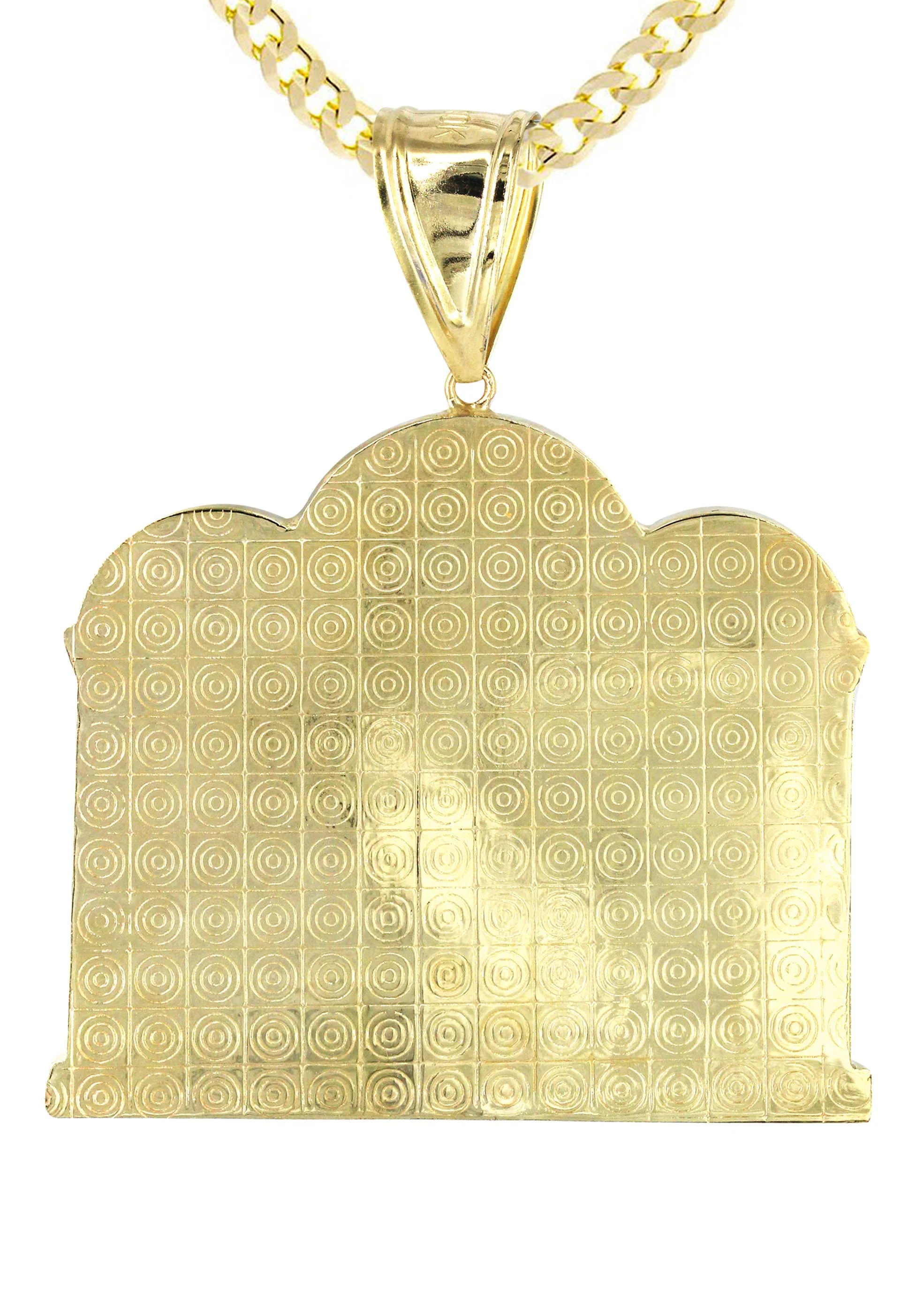 10K Yellow Gold Last Supper Necklace | Appx 25.1 Grams - Image 3