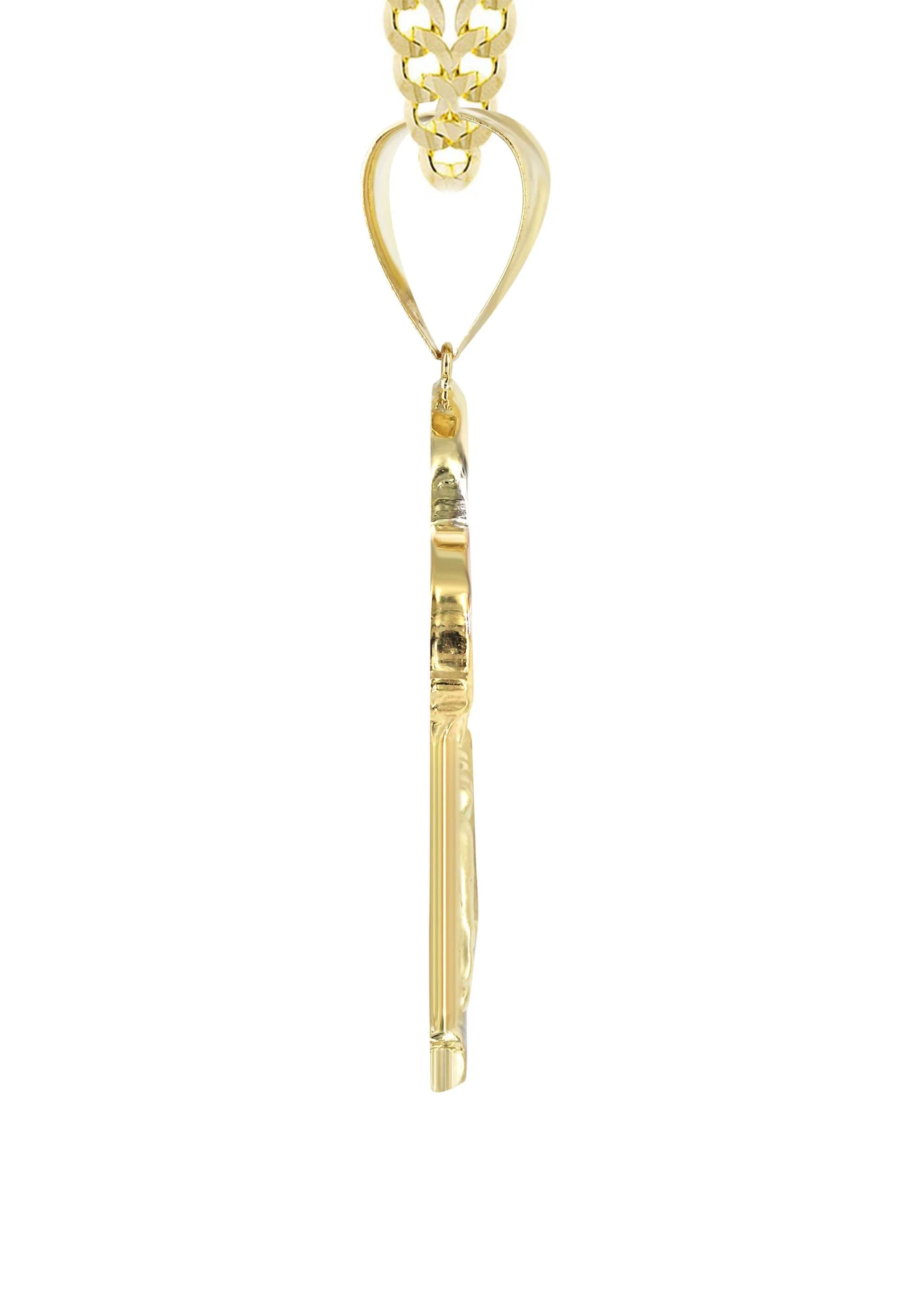 10K Yellow Gold Last Supper Necklace | Appx 25.1 Grams - Image 4